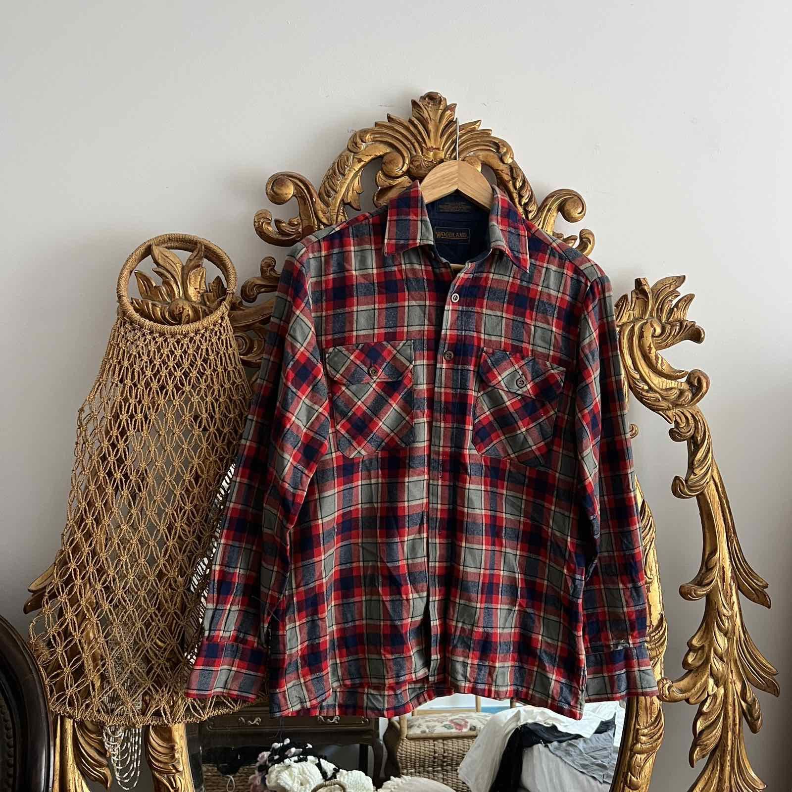Flannel × Vintage × Woodlands Vintage Woodland Flannel Sz s Size US M / EU 48-50 / 2 - 1 Thumbnail