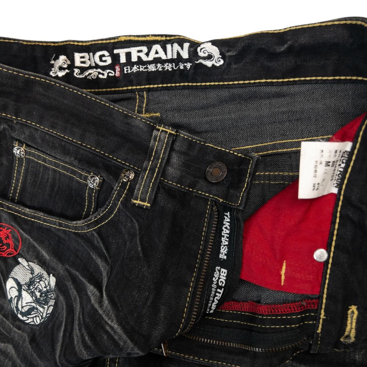 Other Vintage Big Train Embroidered Japanese Denim Jeans W30 Size US 30 / EU 46 - 6 Thumbnail