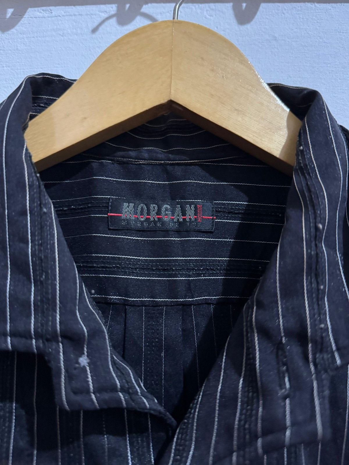 If Six Was Nine × Japanese Brand × Morgan Homme Y2k Morgan Homme ifsixwasnine Punk button Shirt Size US M / EU 48-50 / 2 - 3 Thumbnail