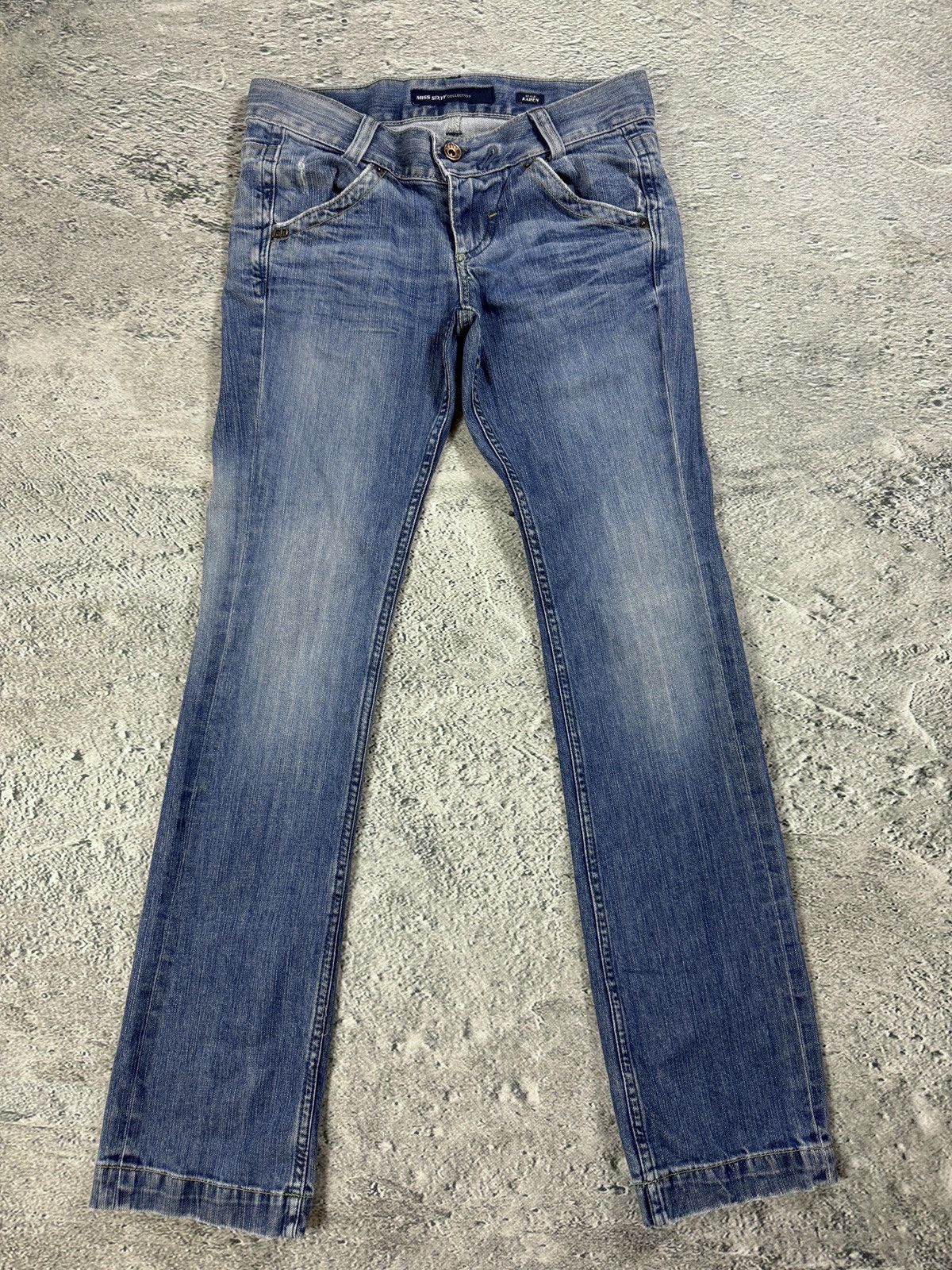 Miss Sixty Y2K Vintage Miss Sixty Jeans Bootcut Low Rise Size 28" / US 6 / IT 42 - 1 Thumbnail
