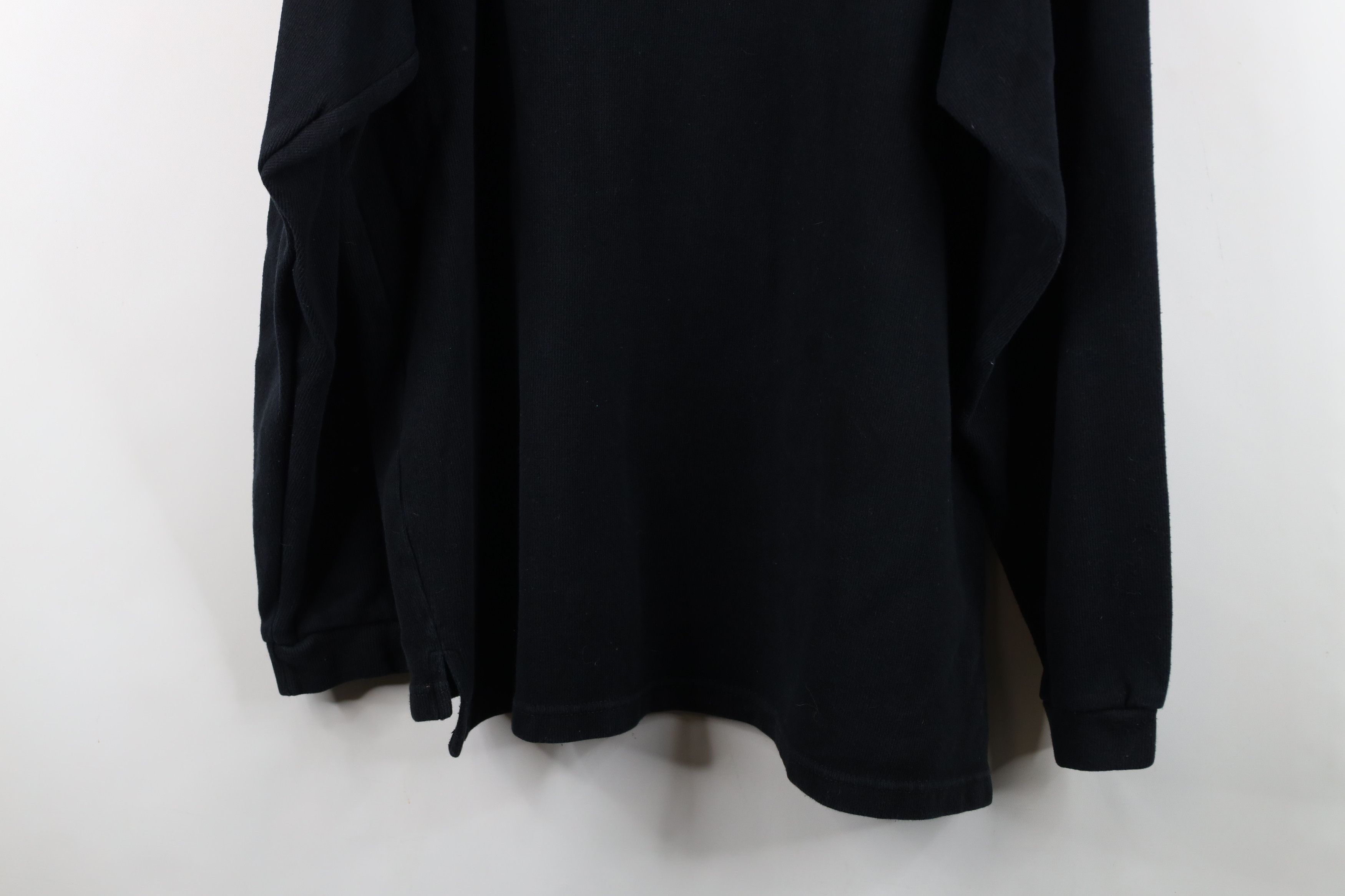 Hard Rock Cafe Vintage 90s Hard Rock Cafe Chicago Knit Long Sleeve T-Shirt Size US L / EU 52-54 / 3 - 14 Thumbnail