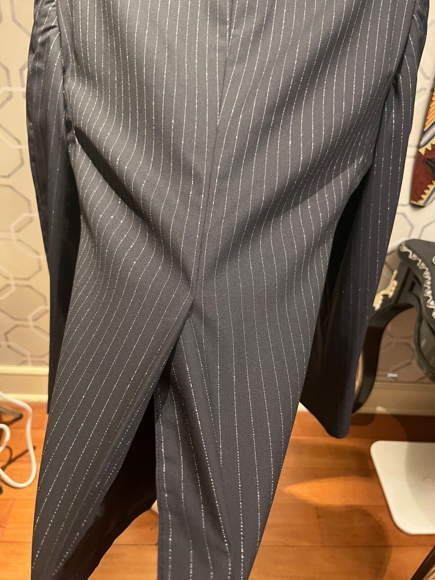 Alexander McQueen Alexander McQueen Silver Thread Beetle Brooch Suit Size US M / EU 48-50 / 2 - 4 Thumbnail