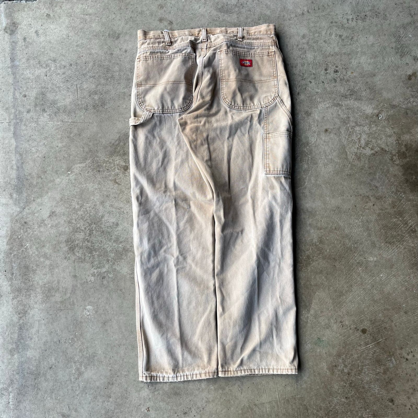 Vintage VINTAGE TAN DICKIES PANTS CARPENTER 34X32 Size US 34 / EU 50 - 1 Thumbnail