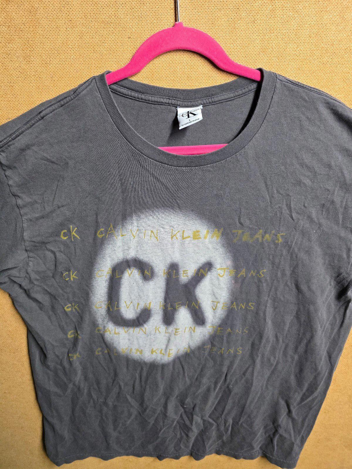 Calvin Klein Calvin Klein Jeans Shirt Grey India Cotton Rare Vintage L Size US L / EU 52-54 / 3 - 2 Thumbnail