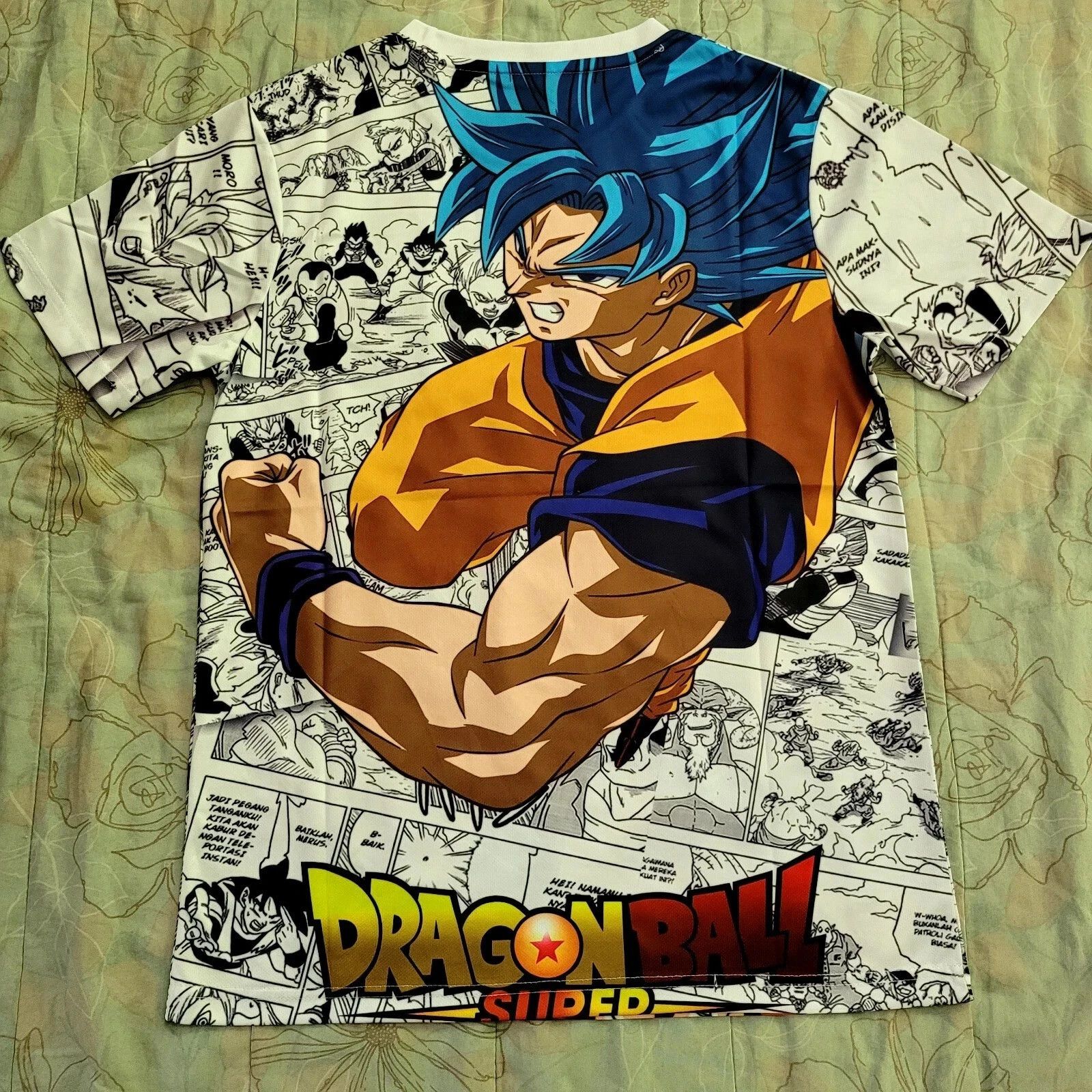 Other Japan Anime Soccer Jersey Gogeta Dragon Ball Blue Edition Size US M / EU 48-50 / 2 - 6 Thumbnail