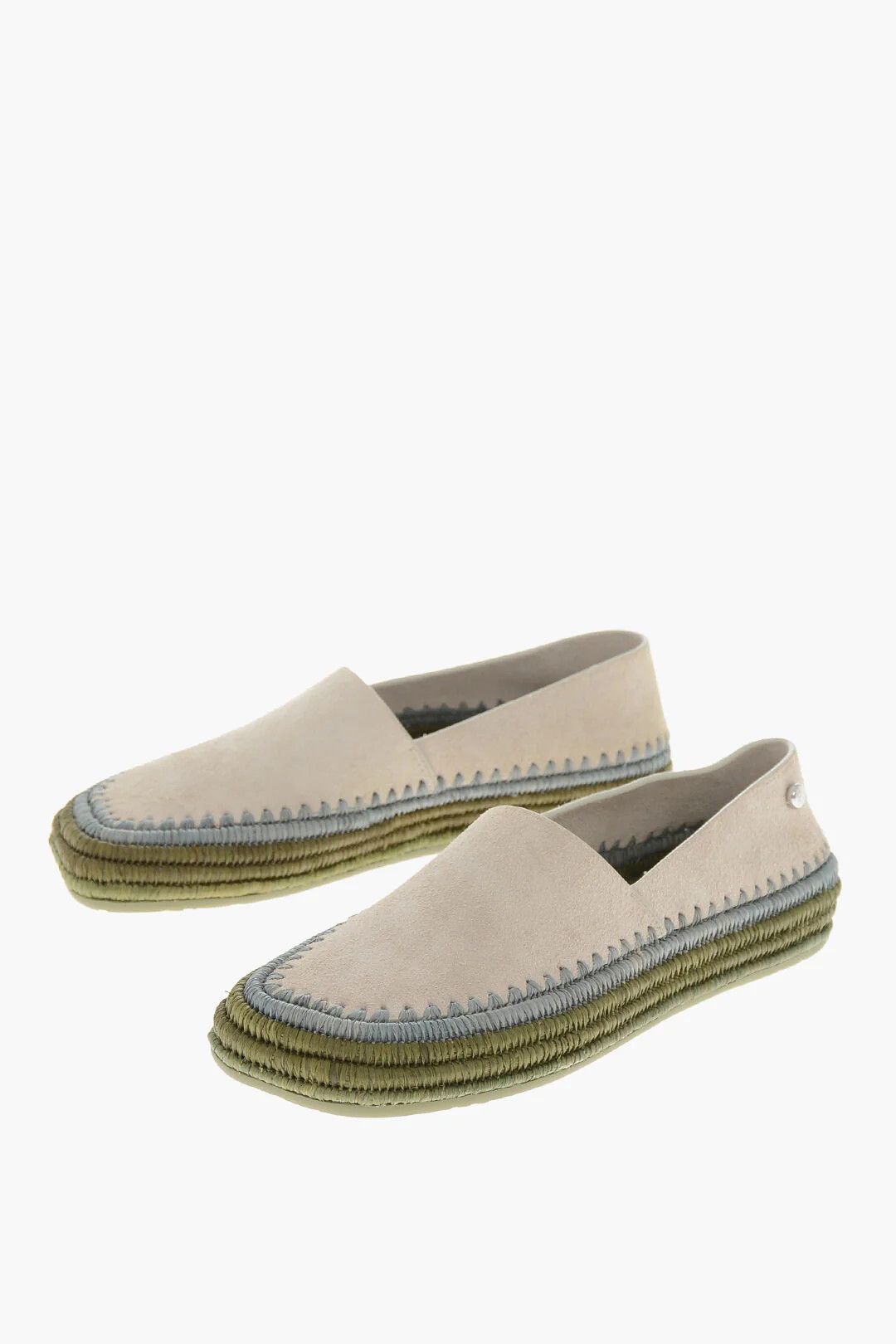 Loewe og1mm0426 Suede Espadrilles in Beige Size US 10 / IT 40 - 3 Thumbnail