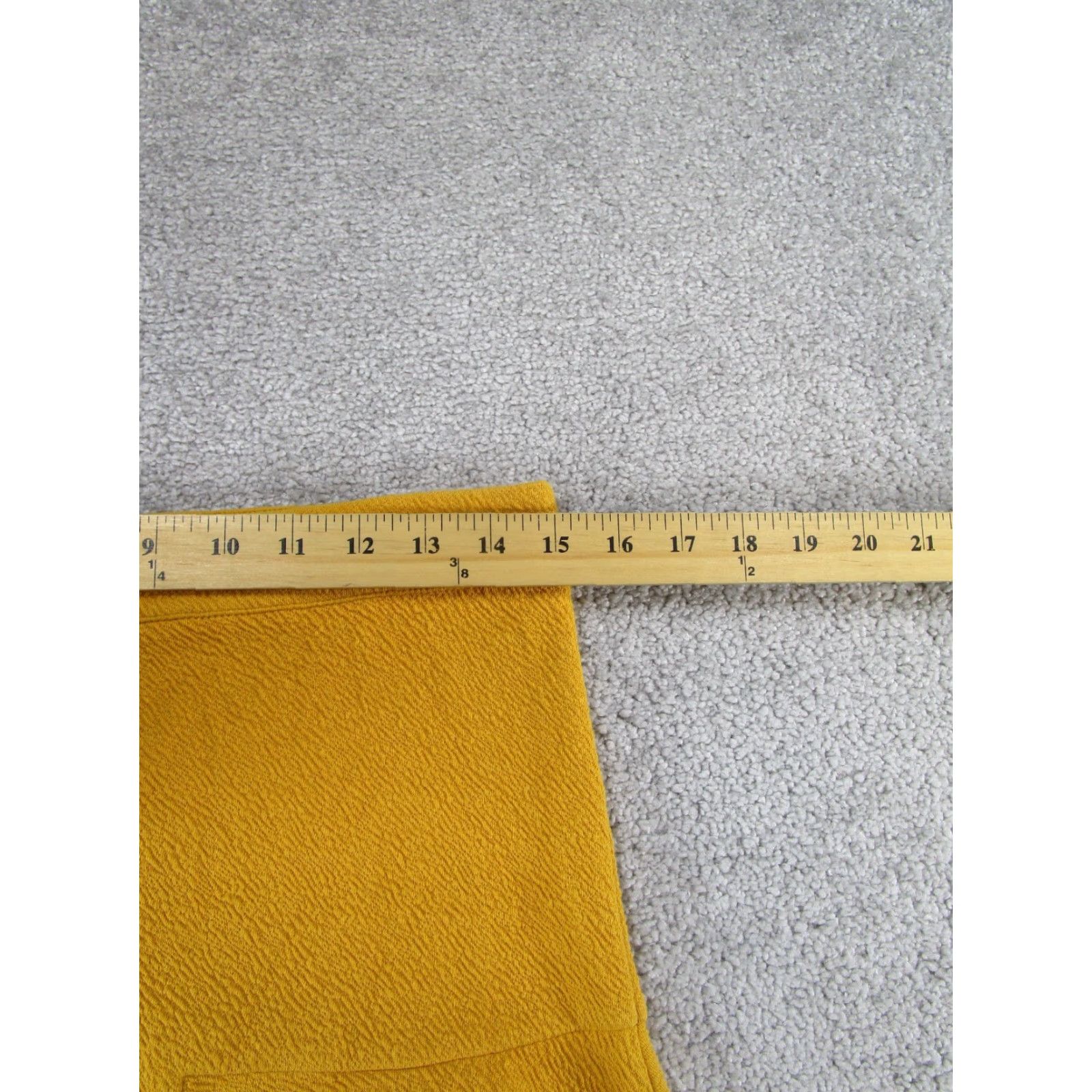 Vintage Maeve Skirt Womens Small Yellow Flare Zip Short BIZ Casual Party/Cocktail 90s? (No, avoid new info) Size 28" / US 6 / IT 42 - 4 Thumbnail