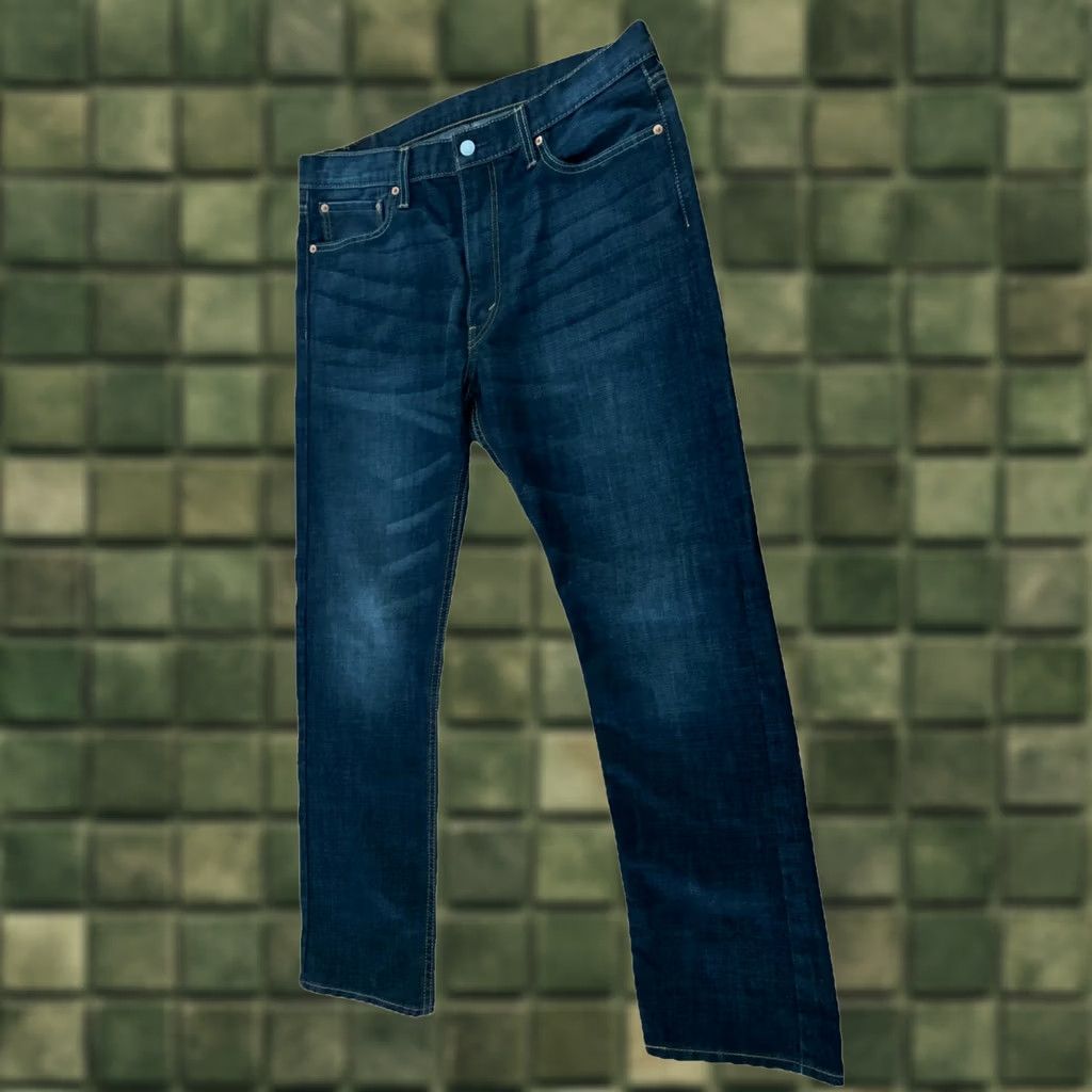 Levi's Levi’s 513 Mens Slim Straight Leg Jeans Dark Wash 36x30 EUC-12541 Size US 36 / EU 52 - 1 Thumbnail