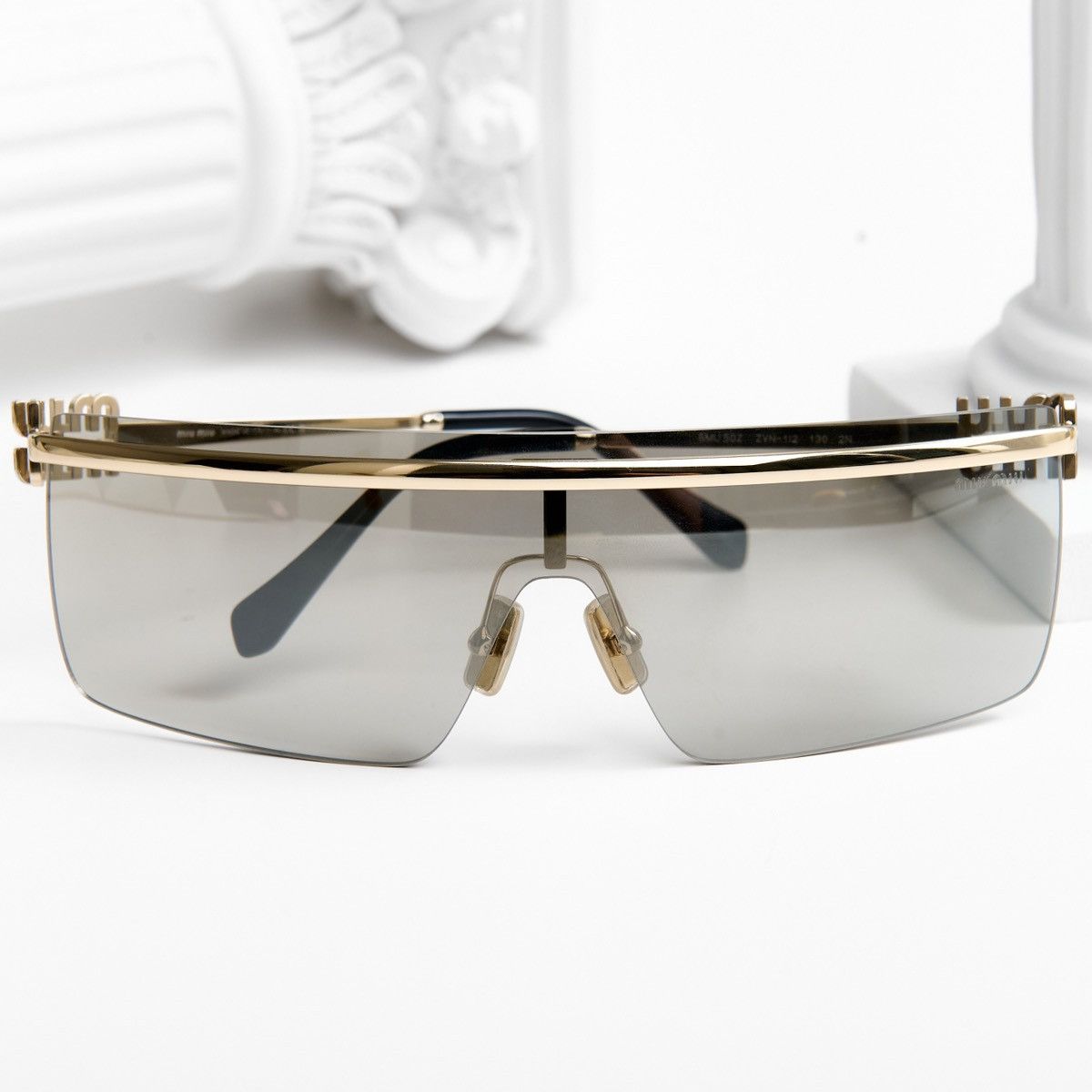 Miu Miu MIU MIU 0MU 50ZS ZVN1I2 SUNGLASSES Size ONE SIZE - 6 Thumbnail