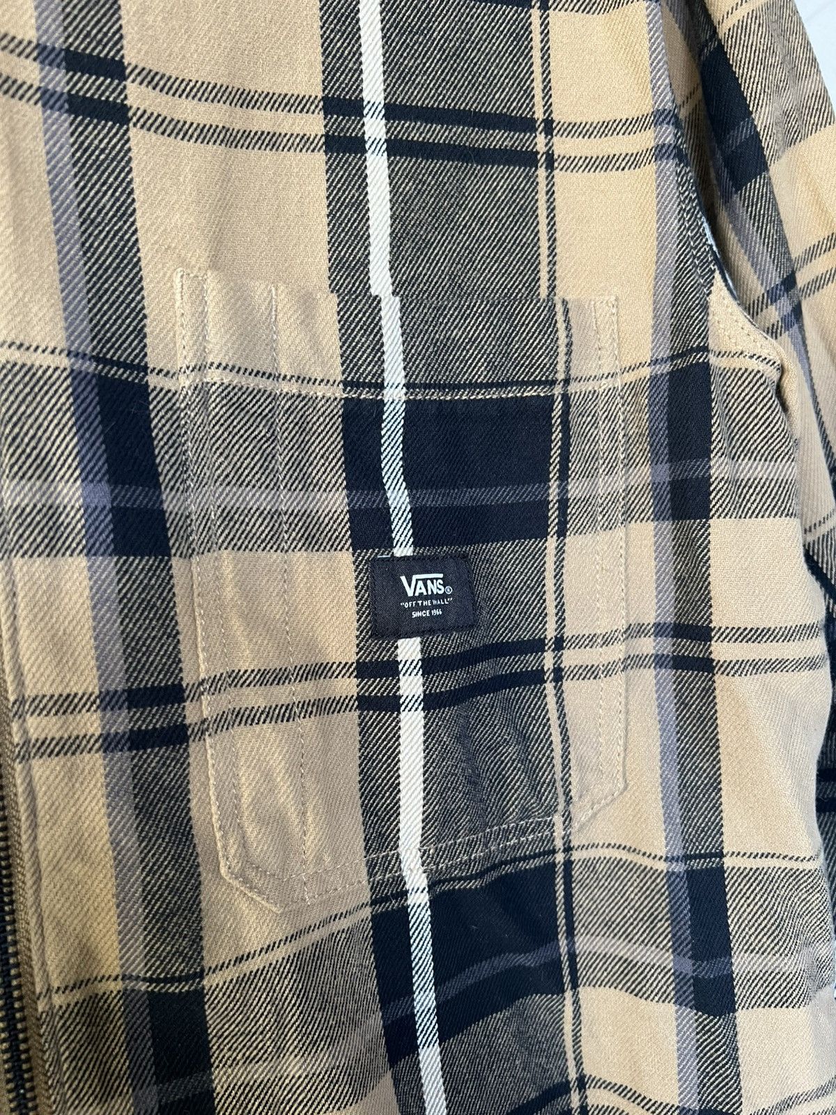 Vans Vans Long Sleeve Ayer Flannel Woven Plaid Shirt Size US L / EU 52-54 / 3 - 2 Thumbnail