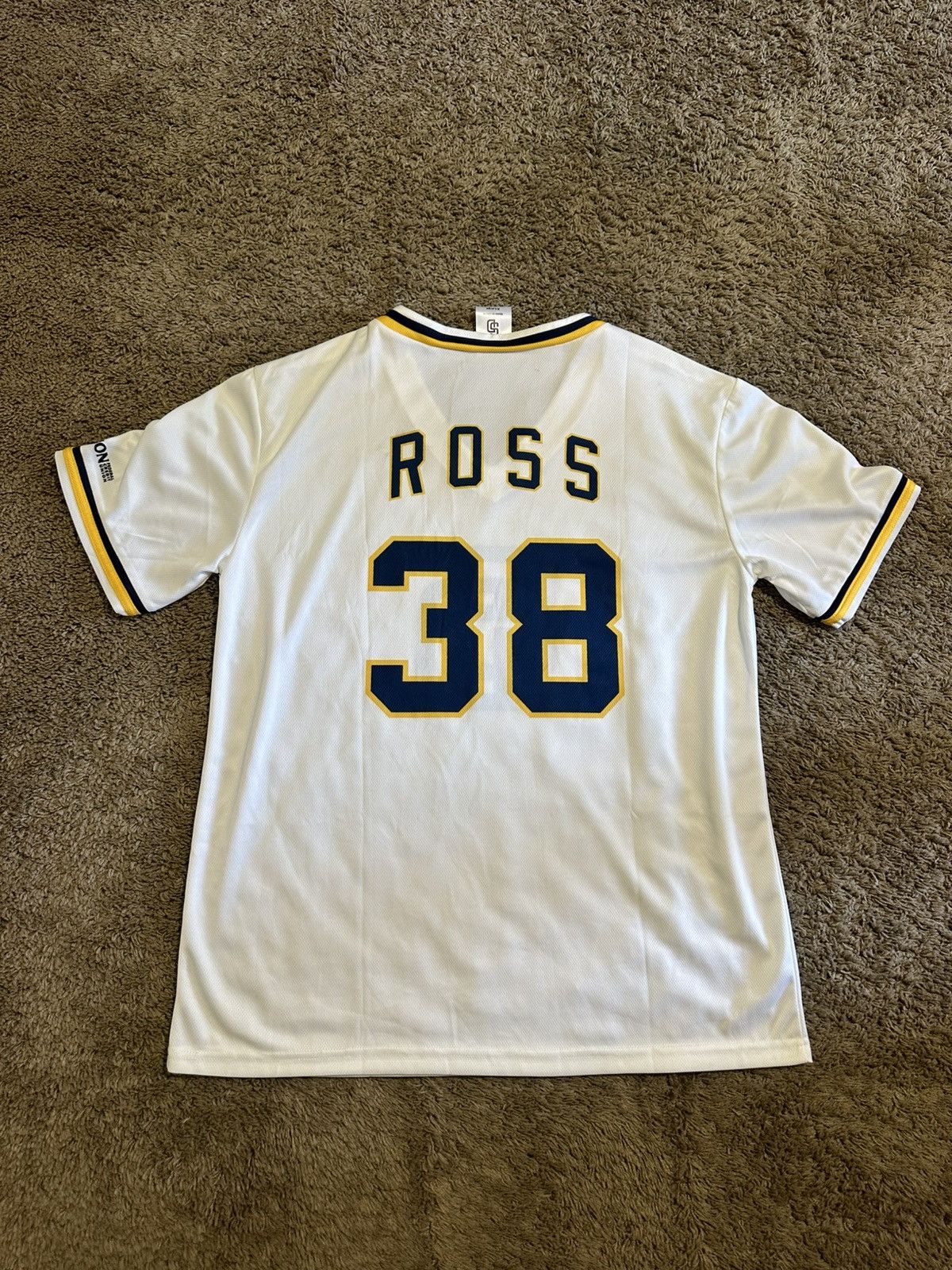 MLB Vintage San Diego Padres “Ross #38” jersey 00s size xl Size US XL / EU 56 / 4 - 7 Thumbnail
