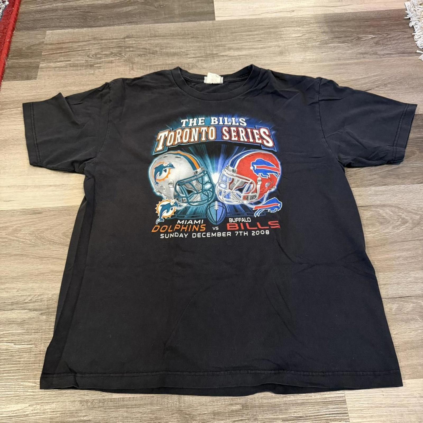 Reebok Vintage Toronto series buffalo bills Miami dolphins t shirt Size US L / EU 52-54 / 3 - 3 Thumbnail