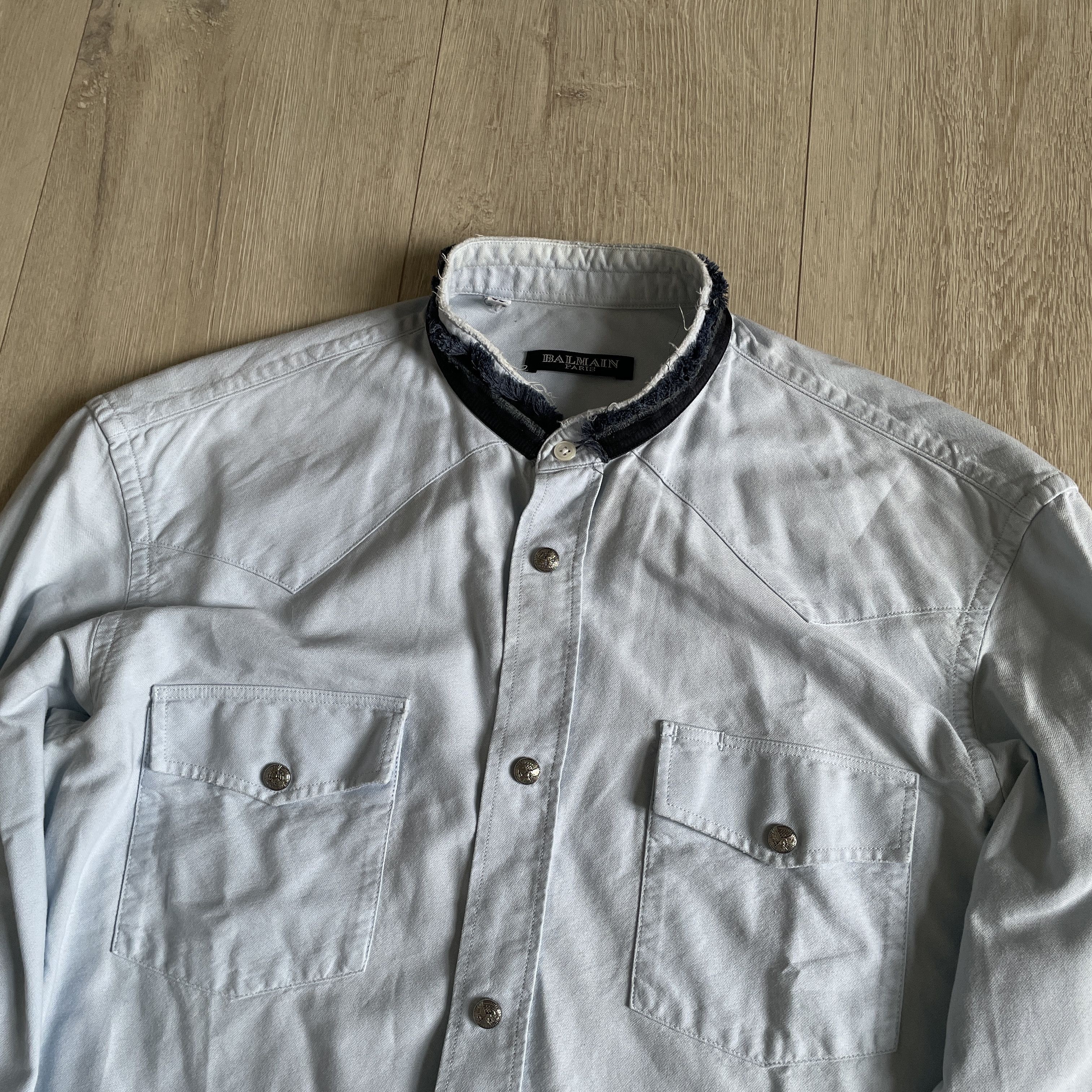 Balmain Balmain AW12 military shirt Size US S / EU 44-46 / 1 - 5 Thumbnail