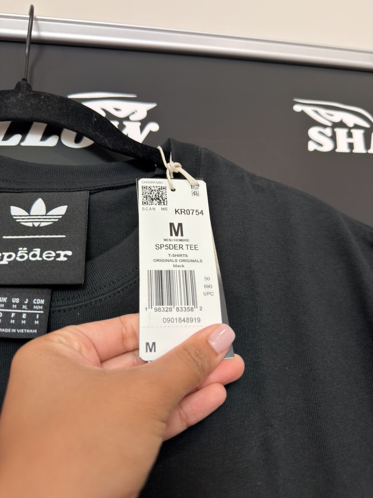 Sp5der SP5DER X Adidas Tee Size US M / EU 48-50 / 2 - 4 Thumbnail