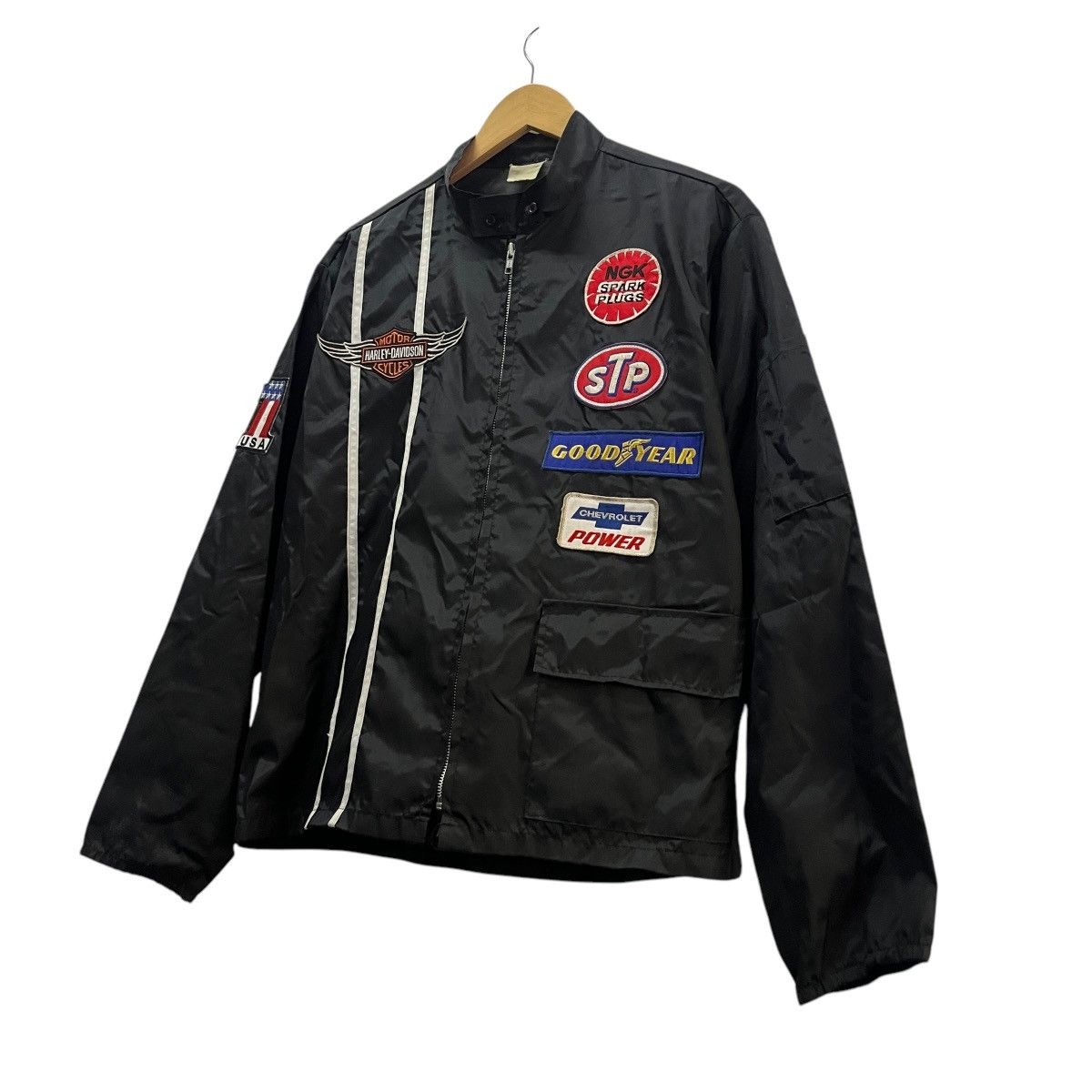 Vintage Vintage 90s Racing Motorsport Jacket Size US L / EU 52-54 / 3 - 2 Thumbnail