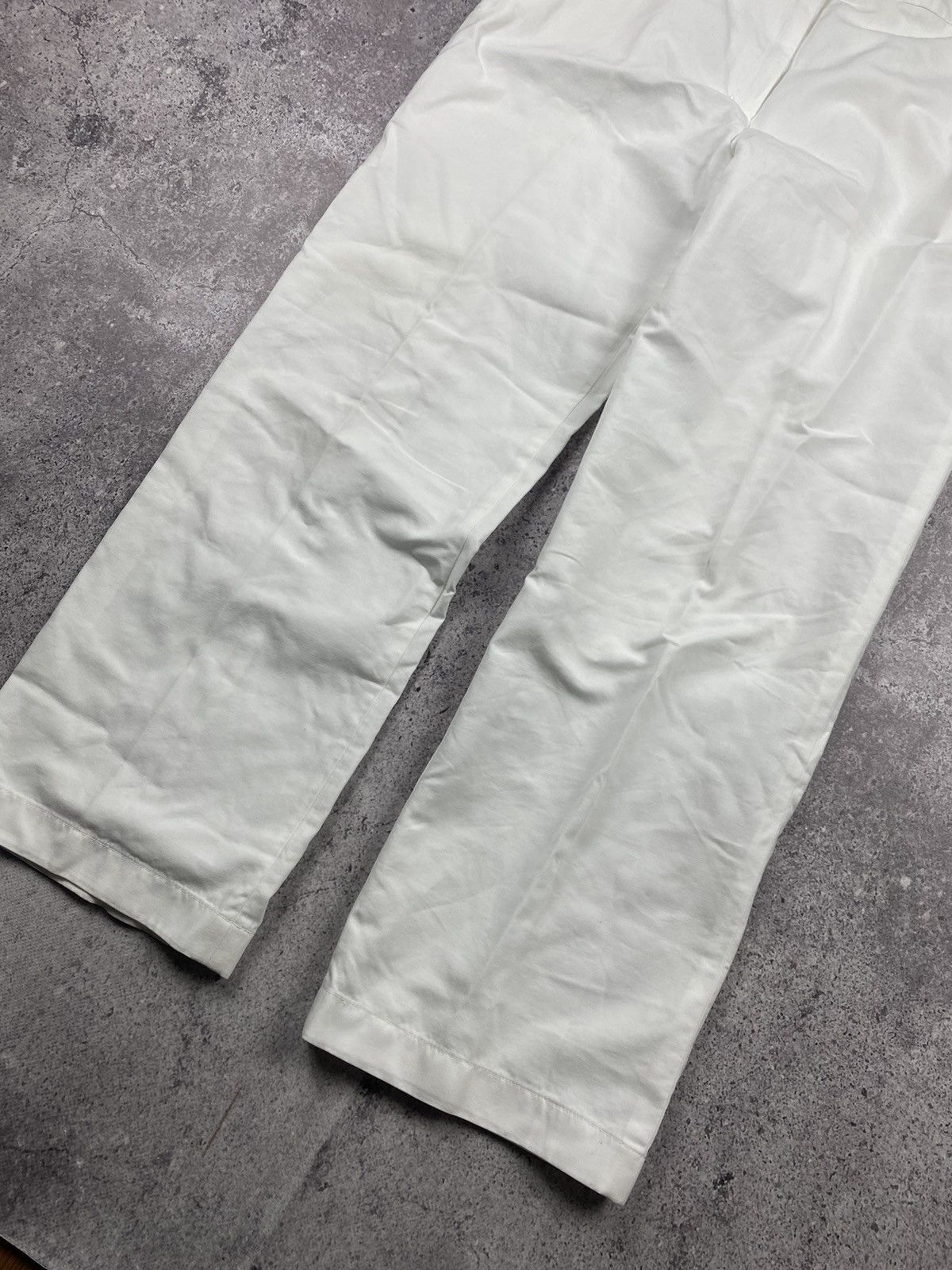 Max Mara × Vintage Vintage MaxMara Lilac Relaxed Fit Wide Leg Pants Size 32" / US 10 / IT 46 - 2 Thumbnail