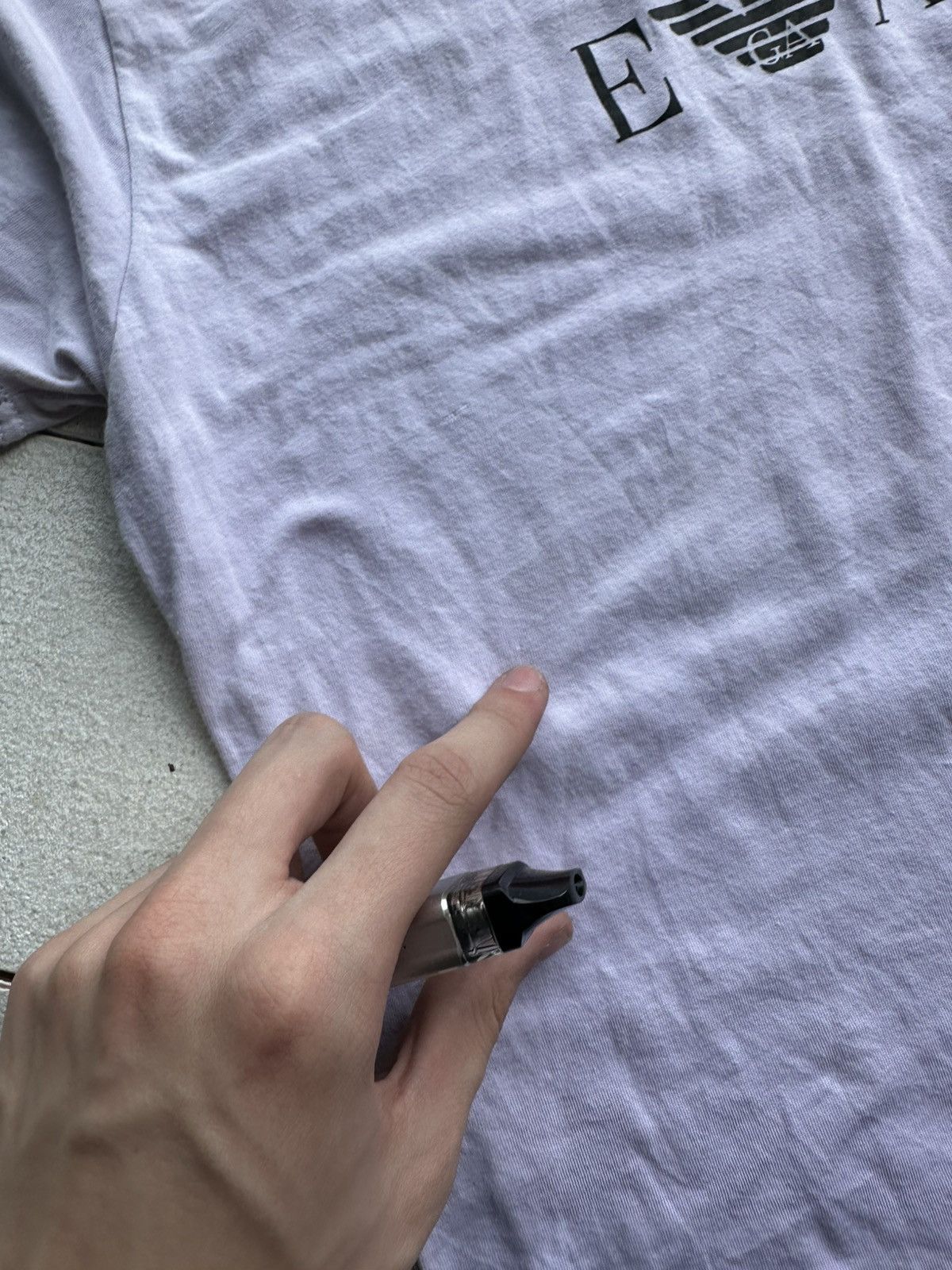 Armani 🚨EMPORIO ARMANI BIG LOGO EVA CENTRE LOGO LUXURY GIORGIO Size S / US 4 / IT 40 - 4 Thumbnail