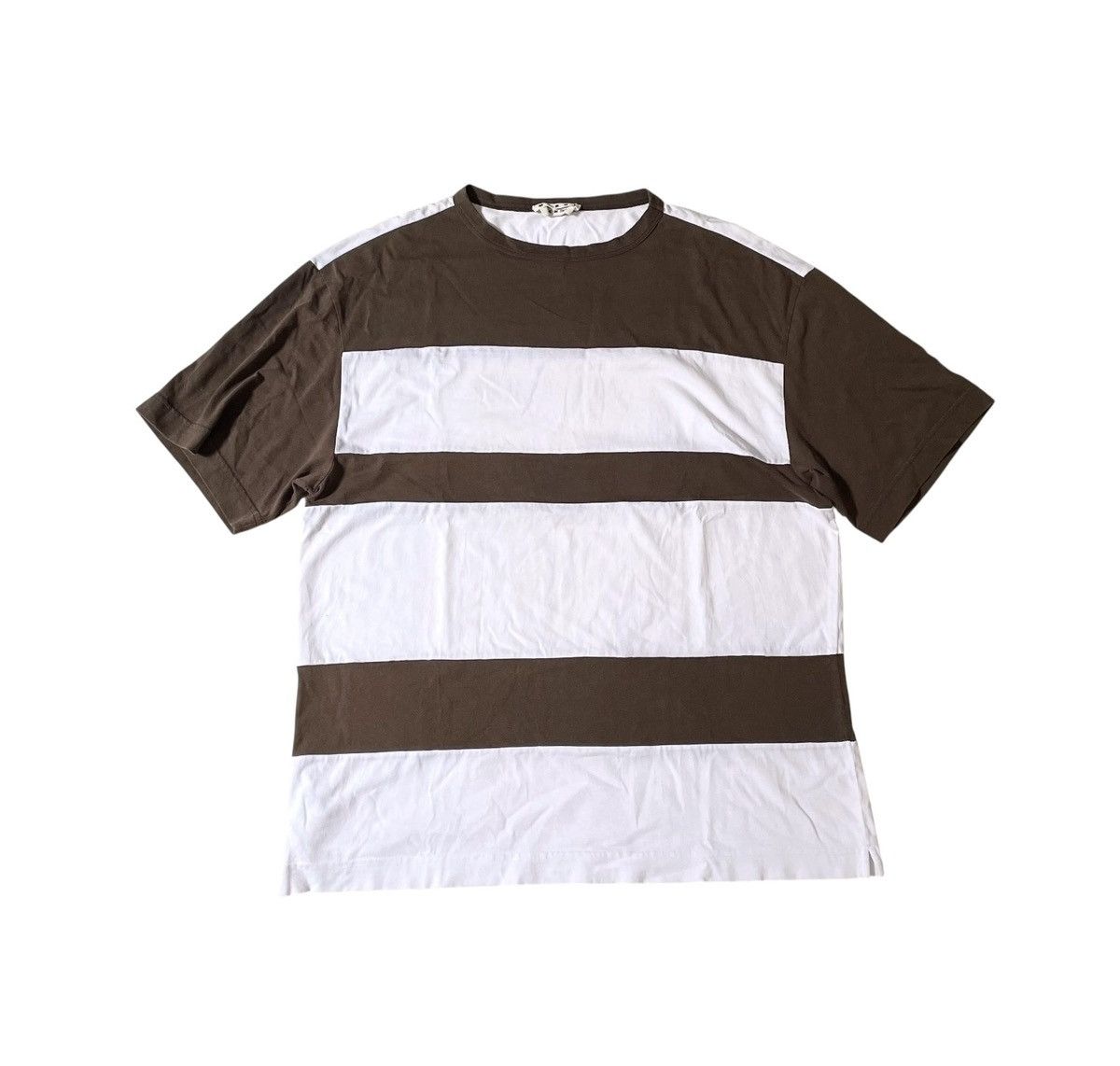 Marni Marni striped two tone tee Size US M / EU 48-50 / 2 - 1 Thumbnail
