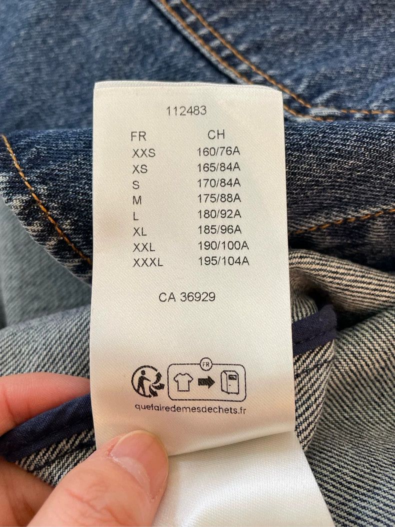 Louis Vuitton Louis Vuitton New Blue Denim Short Sleeves with Full logo s Size US XL / EU 56 / 4 - 7 Thumbnail