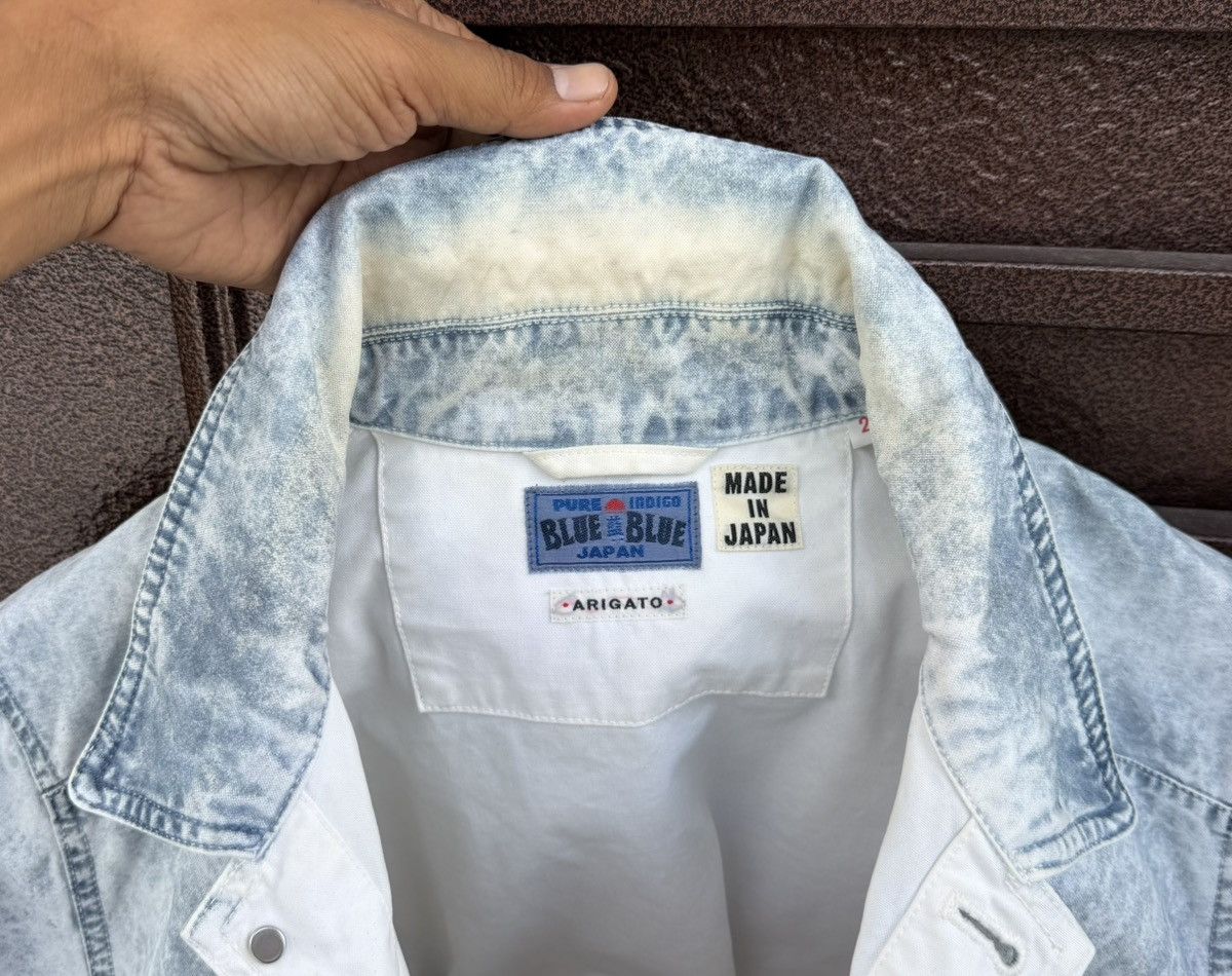 Blue Blue Japan Vintage Blue Blue Japan Acid Wash Denim Jacket Made In Japan Size US M / EU 48-50 / 2 - 14 Thumbnail