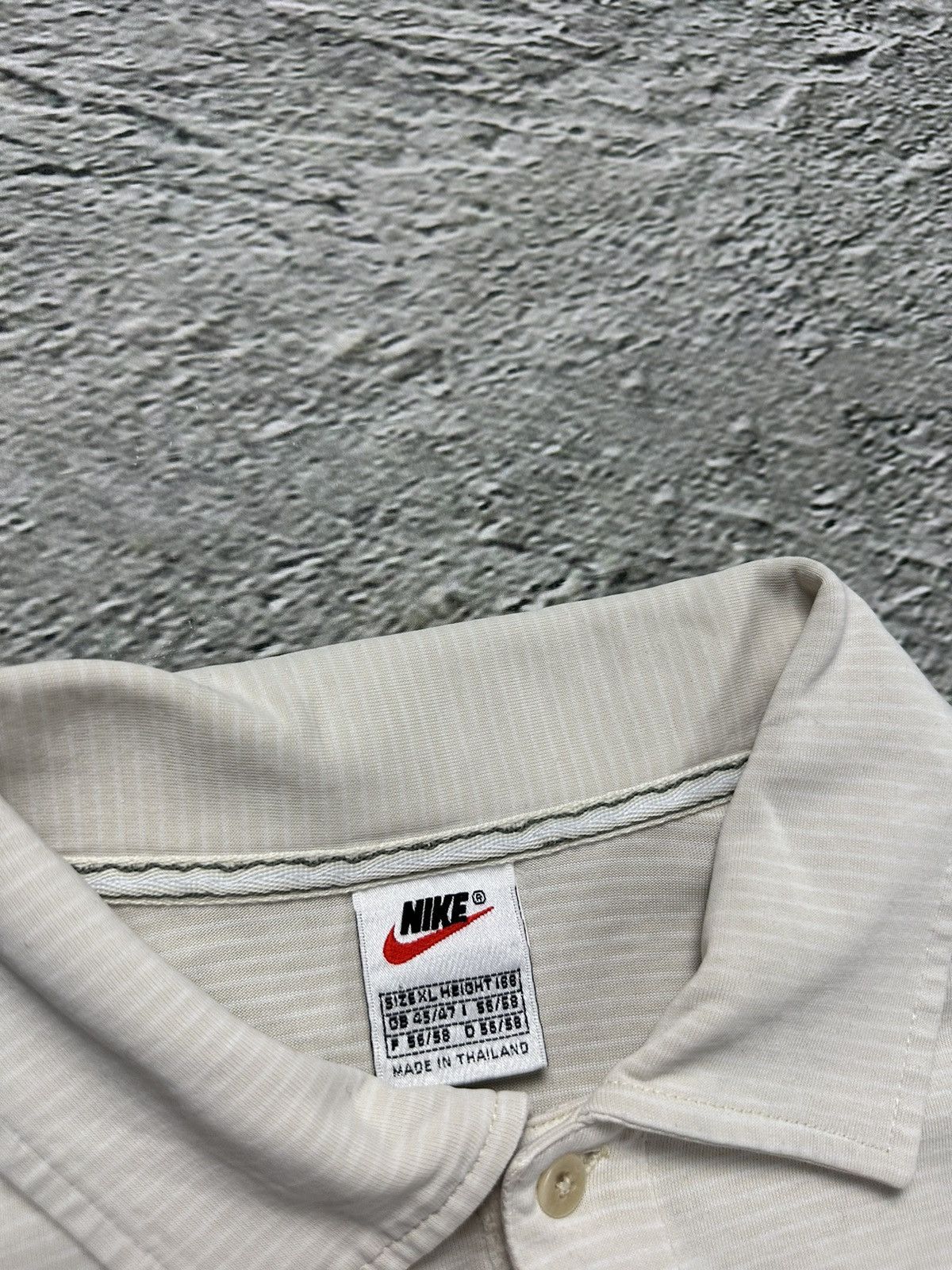 Nike × Vintage Nike Court vintage polo T-shirt 90s Size US XL / EU 56 / 4 - 3 Thumbnail