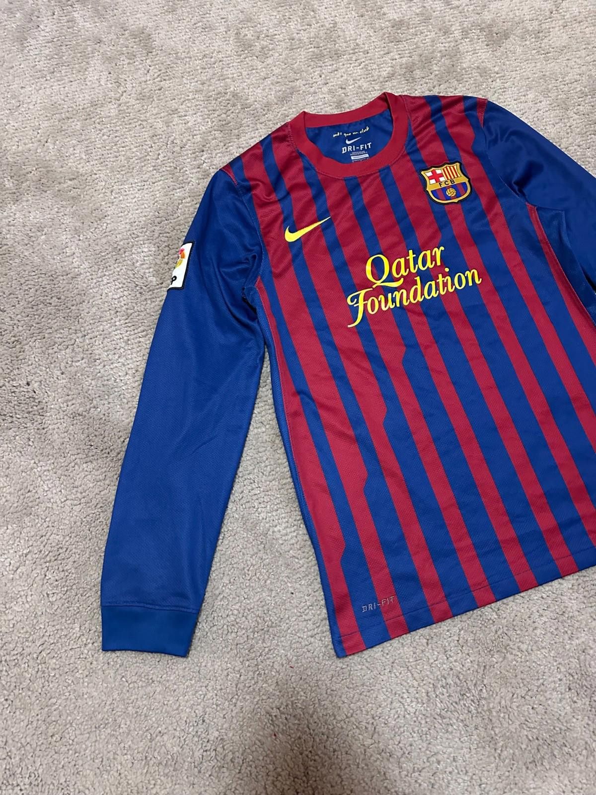 Nike BARCELONA 2011 2012 HOME SHIRT JERSEY LONG SLEEVE NIKE S Size US S / EU 44-46 / 1 - 2 Thumbnail