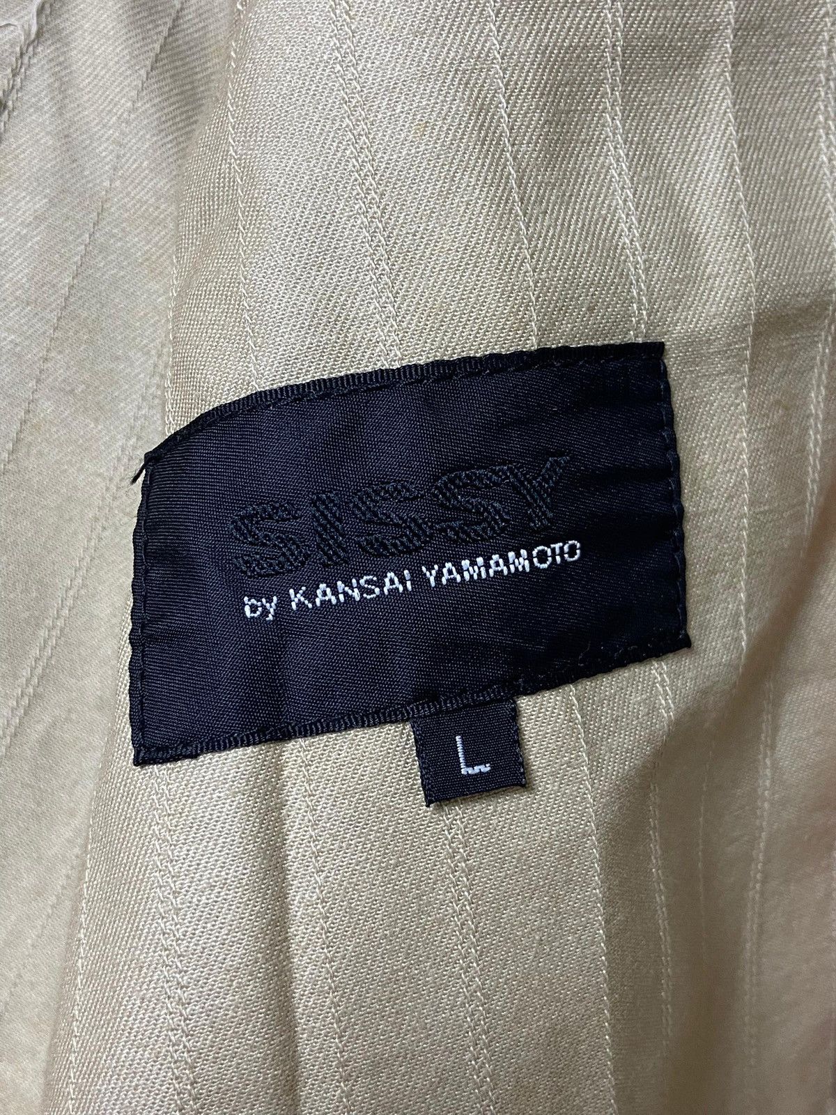 Japanese Brand × Kansai Yamamoto × Vintage Vintage Sissy x Kansai Yamamoto Light Coat (118) Size US L / EU 52-54 / 3 - 8 Thumbnail