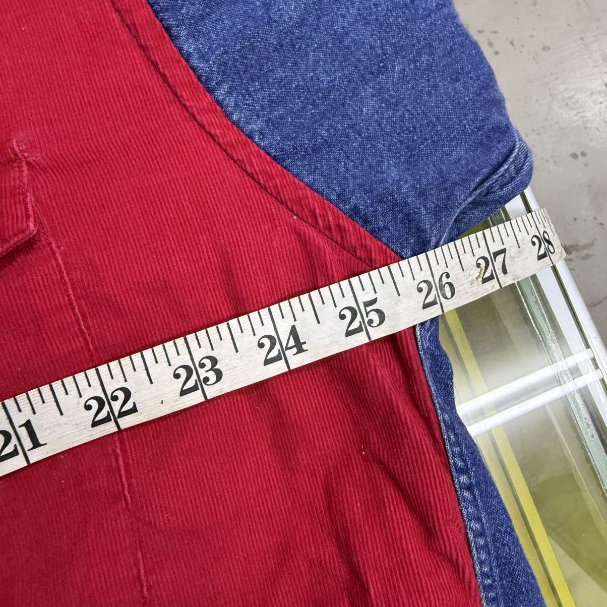 Tommy Hilfiger × Vintage Vintage Tommy Hilfiger Denim Corduroy CDG Inspired Shirt Size US XL / EU 56 / 4 - 9 Thumbnail
