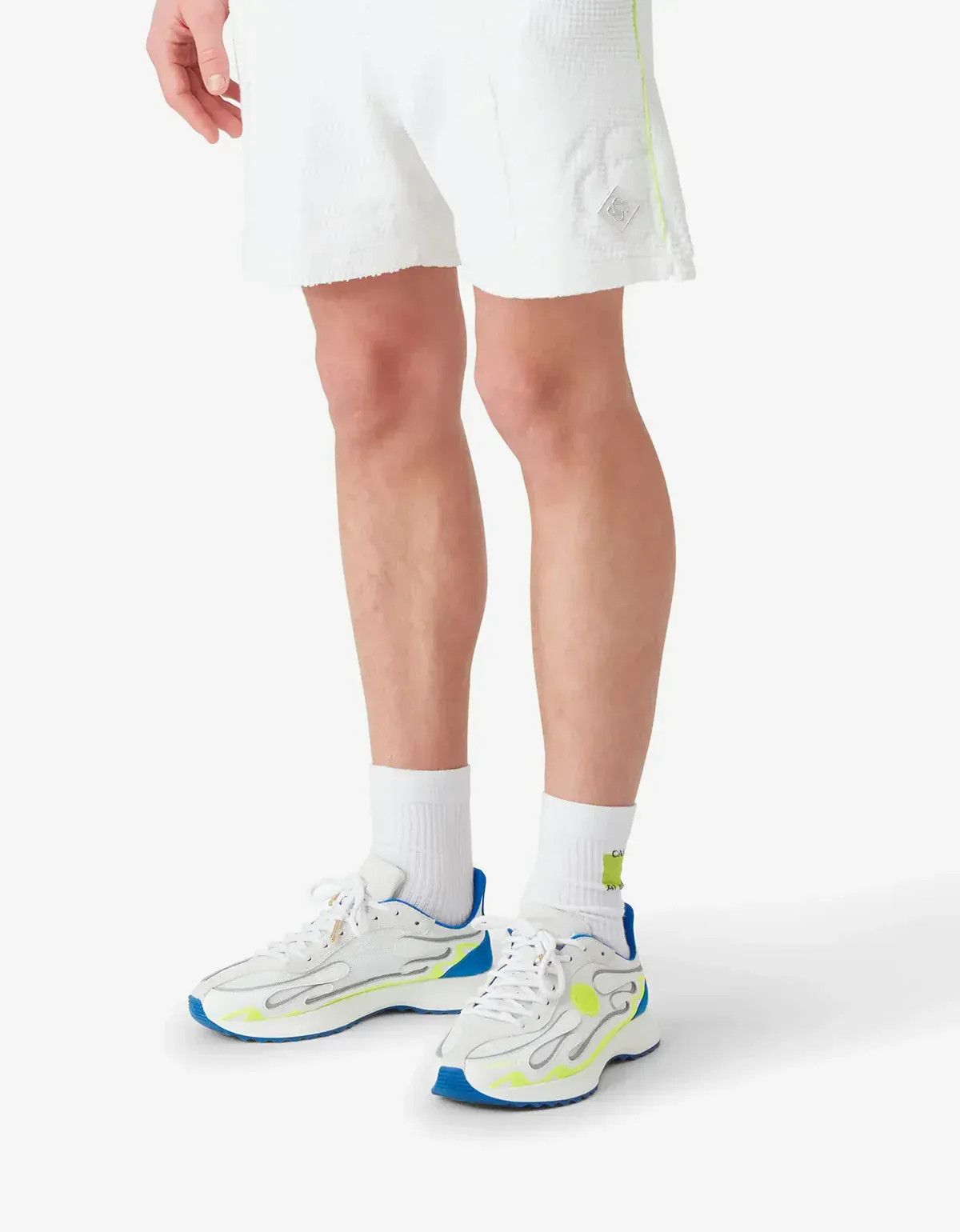 Casablanca Casablanca White Towelling Monogram Short Size US 34 / EU 50 - 4 Thumbnail