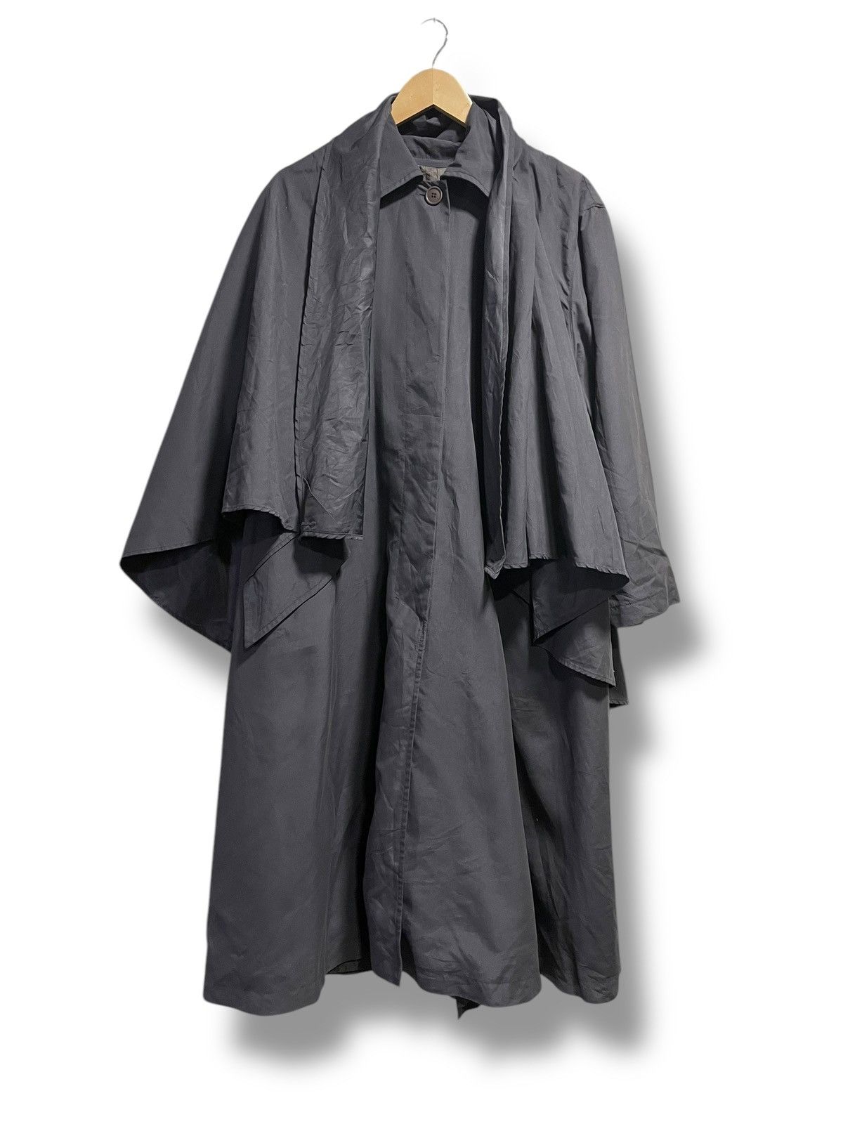 Japanese Brand × Vintage Vintage Laura Caponi Buttoned Trench Coat (68) Size US M / EU 48-50 / 2 - 1 Thumbnail