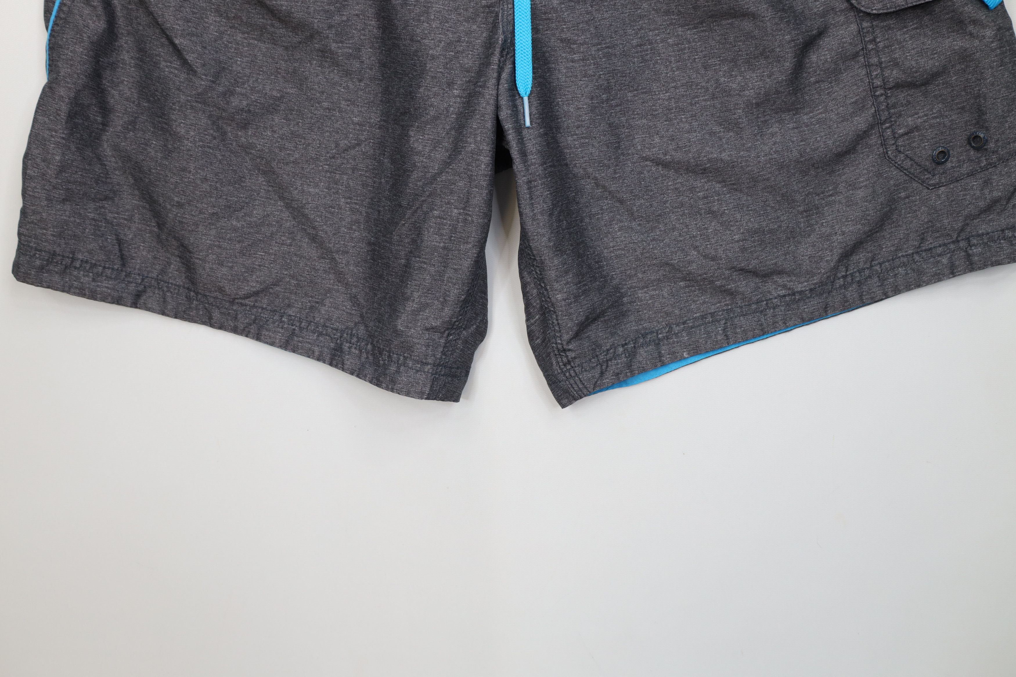 Speedo Vintage Y2K Speedo Chambray Above Knee Shorts Swim Trunks Size US 38 / EU 54 - 4 Thumbnail