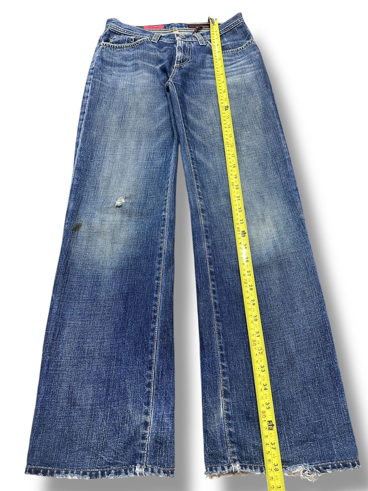 AG Adriano Goldschmied AG Baggy Loose Jeans Style With Faded Wash Size US 28 / EU 44 - 14 Thumbnail