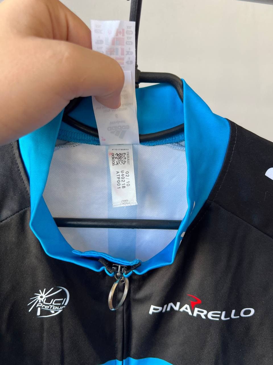 Adidas 2010 ADIDAS PINARELLO SKY PRO TOUR CYCLING BIKE VEST JERSEY Size US XXL / EU 58 / 5 - 9 Thumbnail