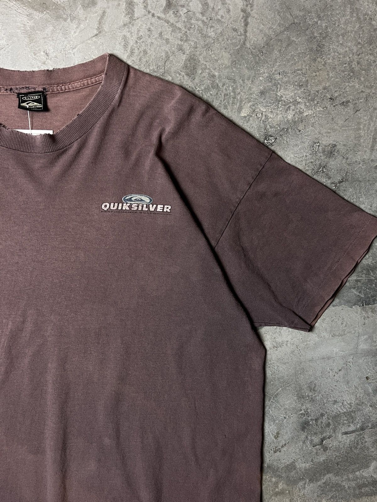 Quiksilver Vintage 1990s Quiksilver Faded single stitch Size US XL / EU 56 / 4 - 2 Thumbnail