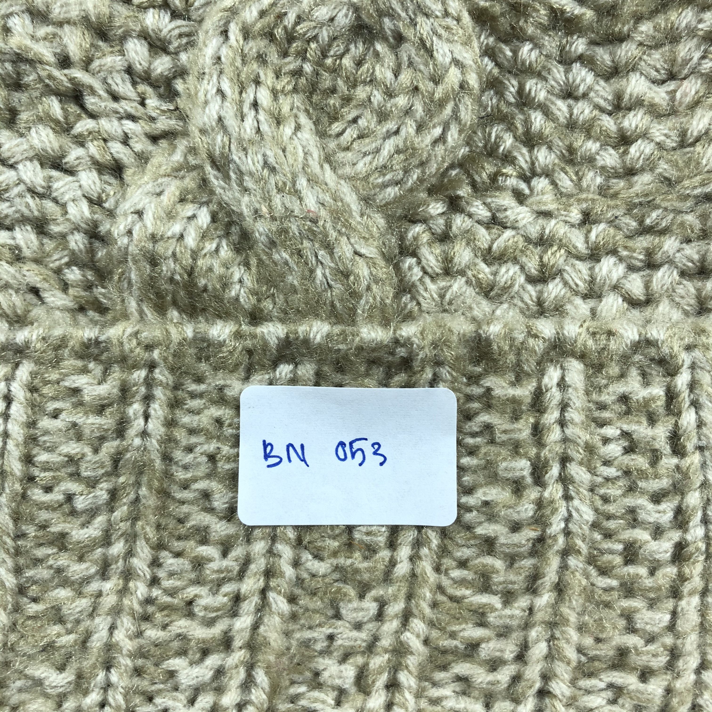 Japanese Brand Cable Knit Plain Beanie Size ONE SIZE - 4 Thumbnail