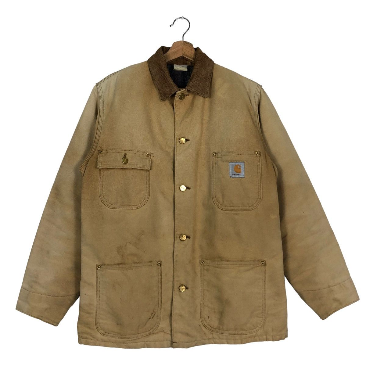 Carhartt × Vintage Carhartt 100 Years Duck Chore Coat Jacket | Grailed
