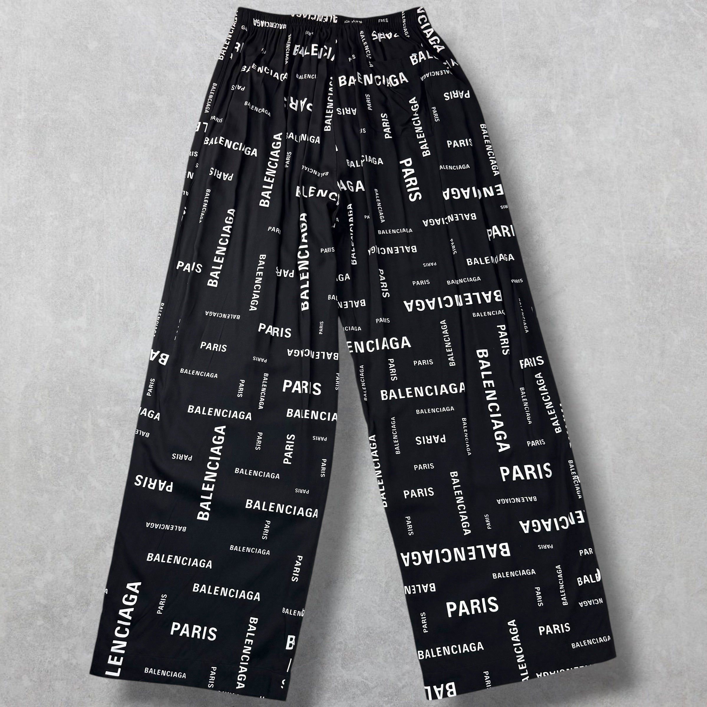 Balenciaga Balenciaga All Over Diagonal Logo Pajama Pants L Size US 38 / EU 54 - 2 Thumbnail