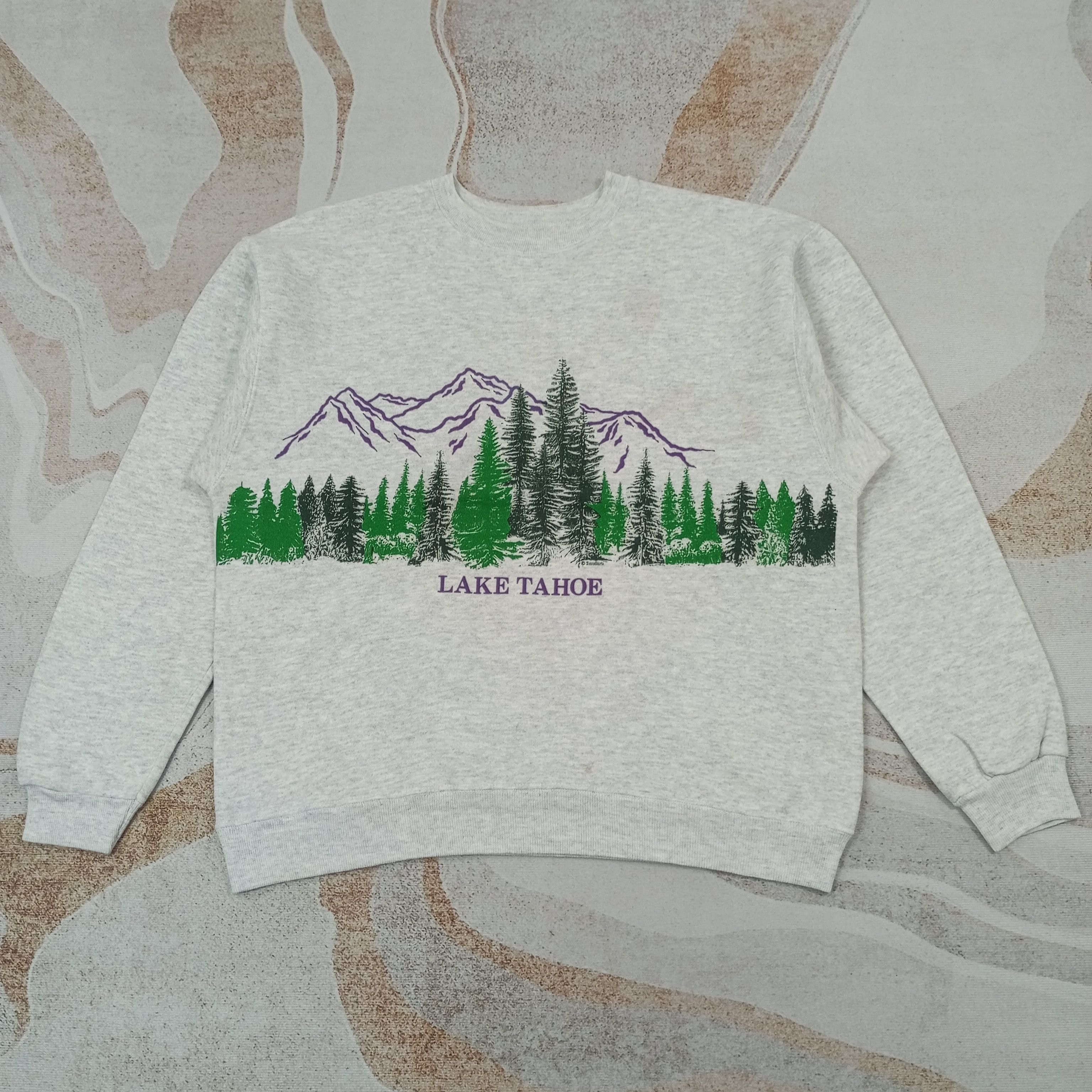 Vintage Lake Tahoe Streetwear Sweatshirt c236n7 Size US L / EU 52-54 / 3 - 1 Thumbnail