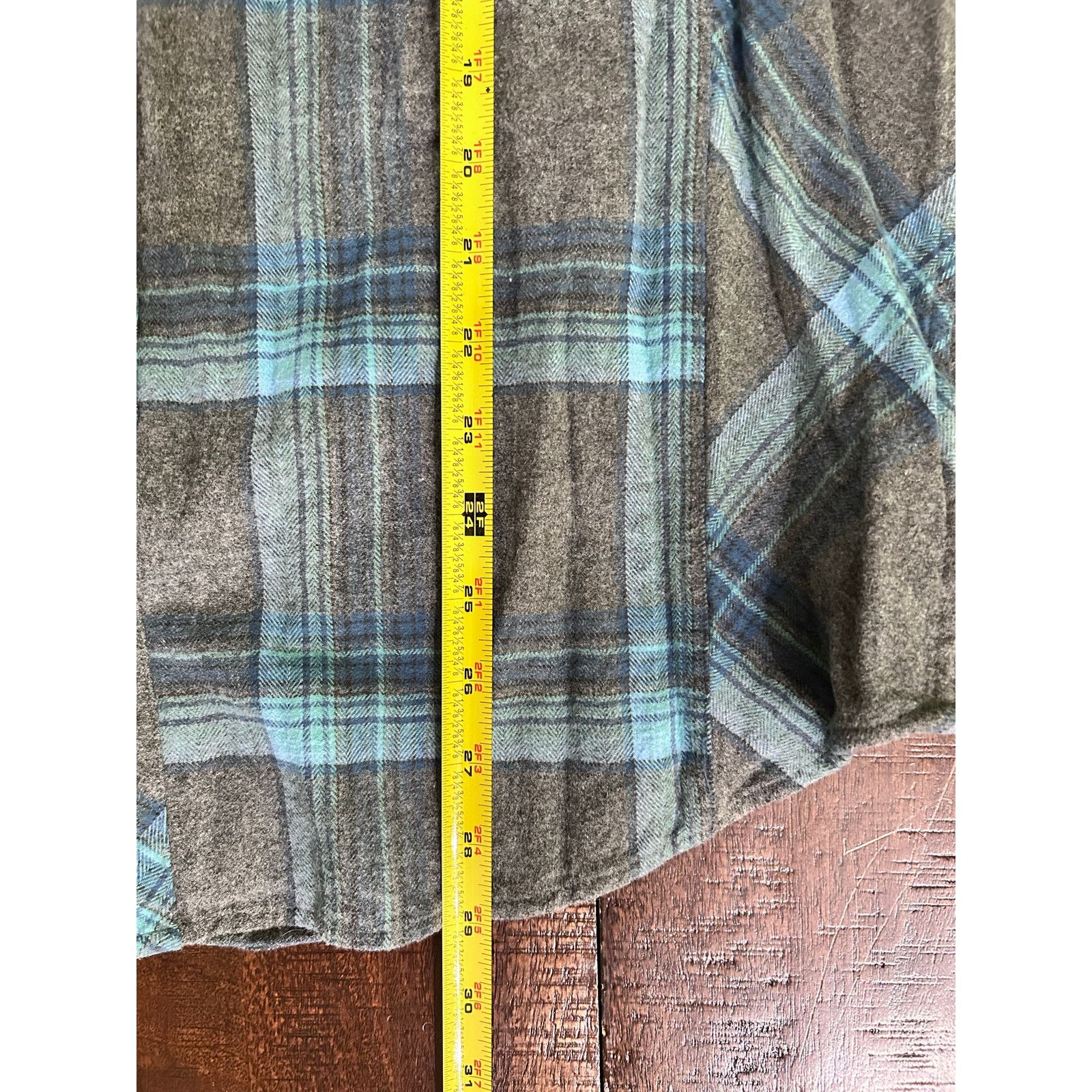 BKE BKE men’s plaid flannel shirt snap up blue and gray size XL Size US XL / EU 56 / 4 - 3 Thumbnail