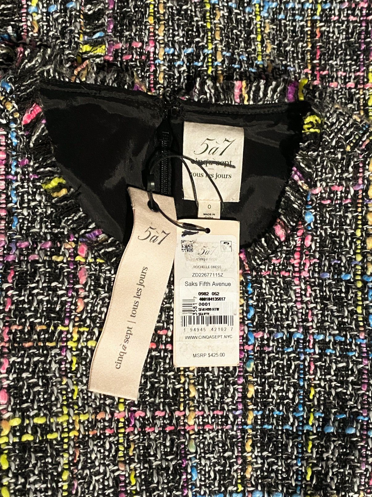 Cinq a Sept Cinq à Sept Rochelle Belted Tweed Minidress size 0 Size XS / US 0-2 / IT 36-38 - 14 Thumbnail