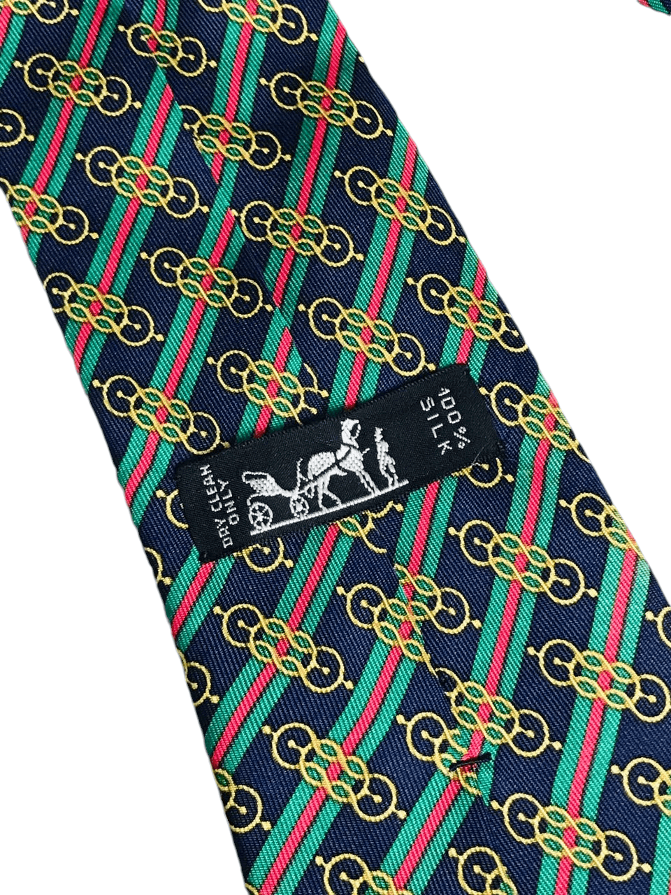 Hermes × Vintage Vintage Hermes Neck Tie Size ONE SIZE - 2 Thumbnail