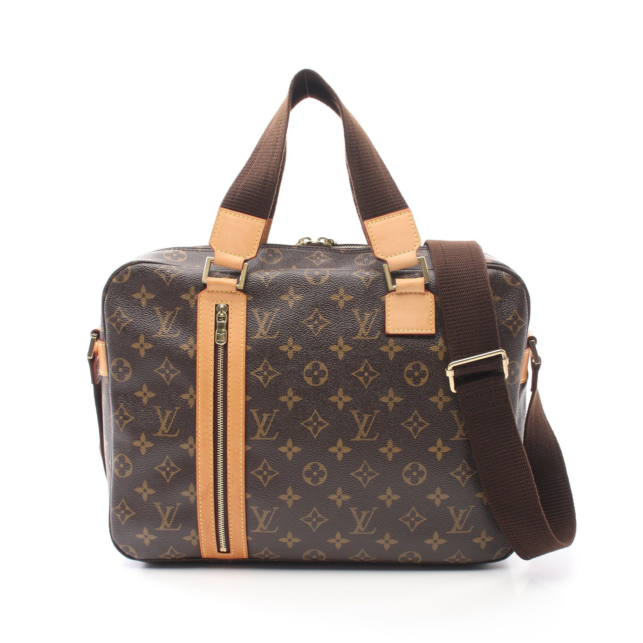 Louis Vuitton Louis Vuitton Sack Bosforo Monogram Handbag Leather Brown Size ONE SIZE - 1 Thumbnail