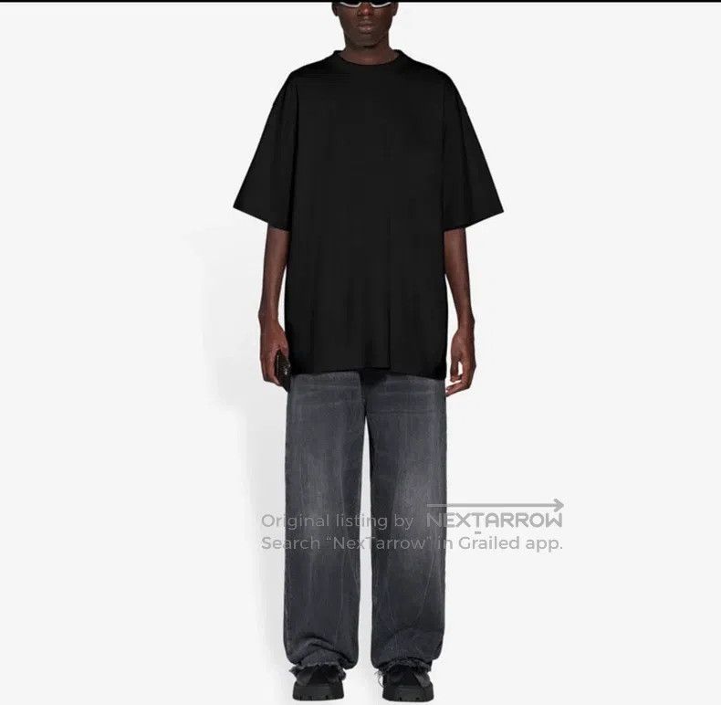 Balenciaga Balenciaga Solid Color Crew Neck Casual Short Sleeve T-Shi Size US M / EU 48-50 / 2 - 5 Thumbnail