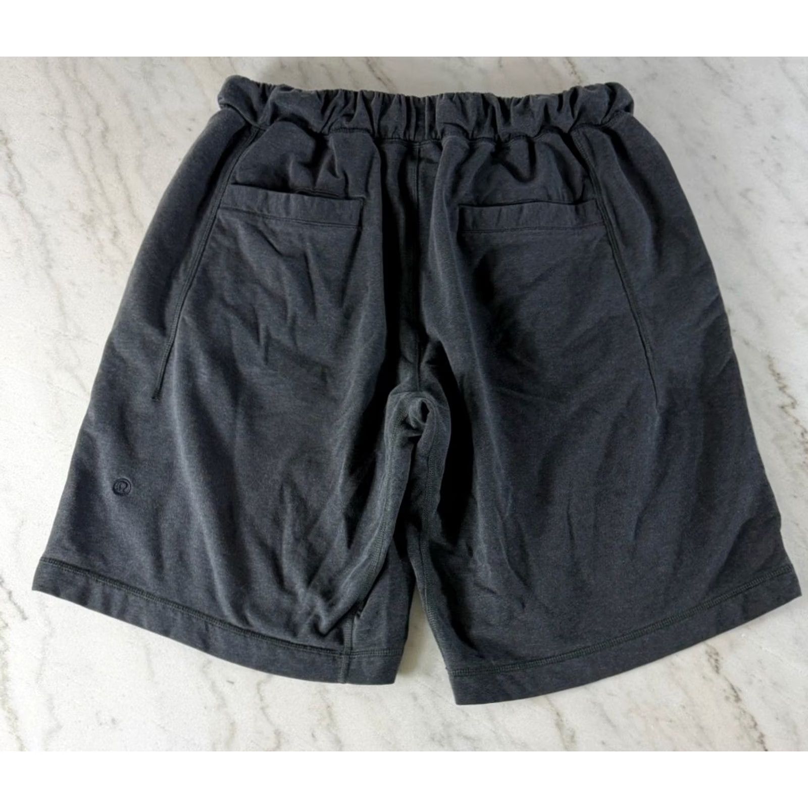 Lululemon Lululemon Men's Large Heathered Gray Sweat Short 11” Shorts Size US 33 - 2 Thumbnail
