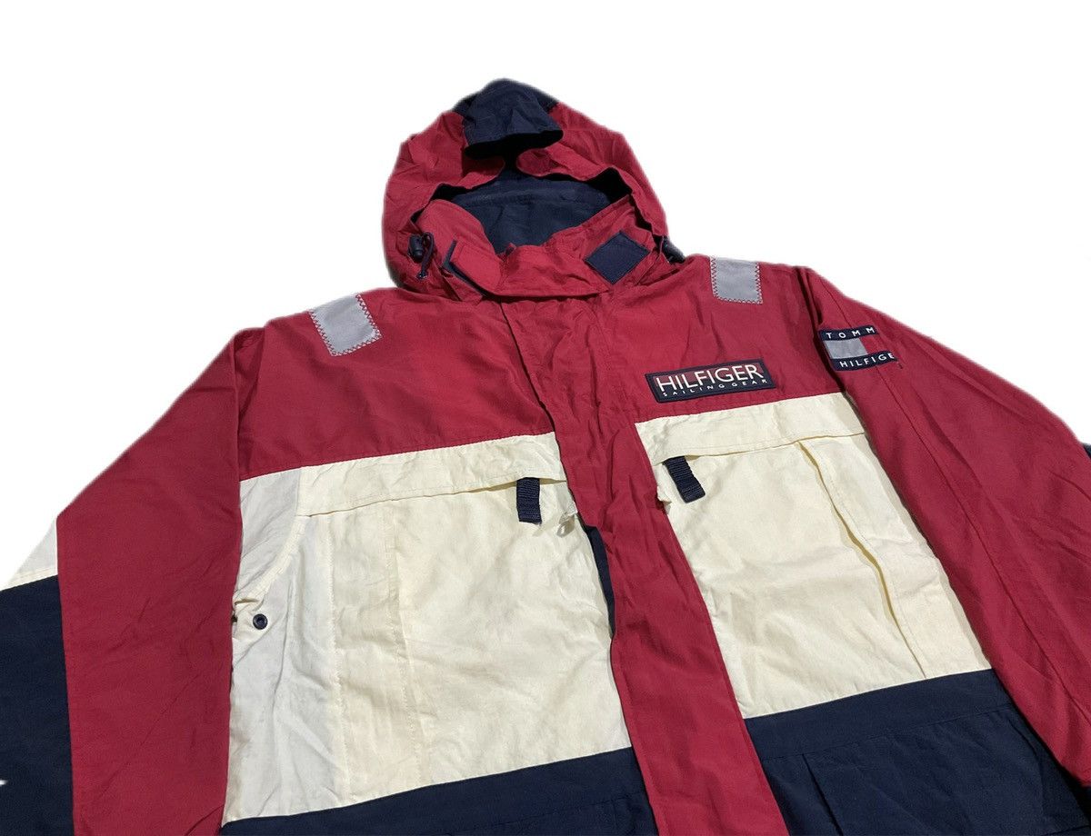 Streetwear Tommy Hilfiger Vintage Vintage Tommy Hilfiger Sailing Gear Jacket 90s Color Block Grailed