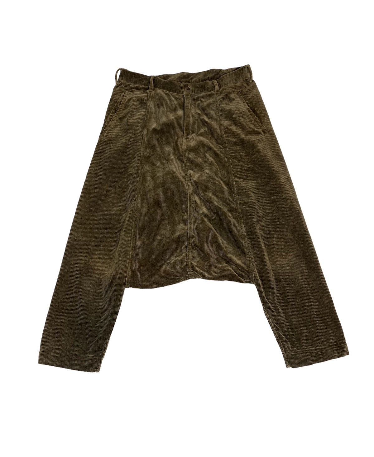 Comme Des Garcons Homme Plus Corduroy Croped Pants S0278y