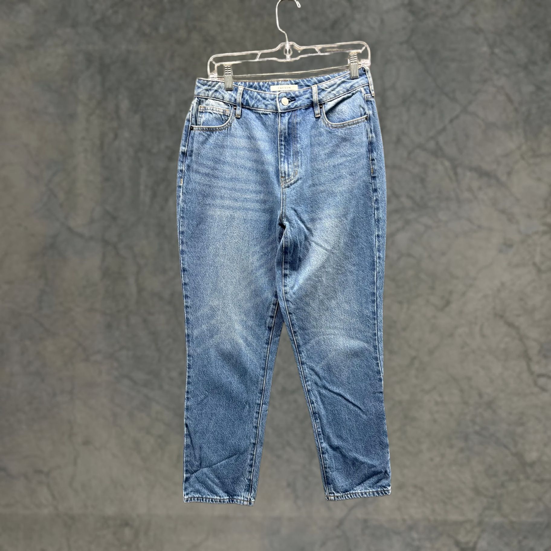 Pacsun PacSun Mom Jean Jeans Womens 28 Blue Medium Wash High Rise Relaxed Denim Pants Size 28" / US 6 / IT 42 - 1 Thumbnail