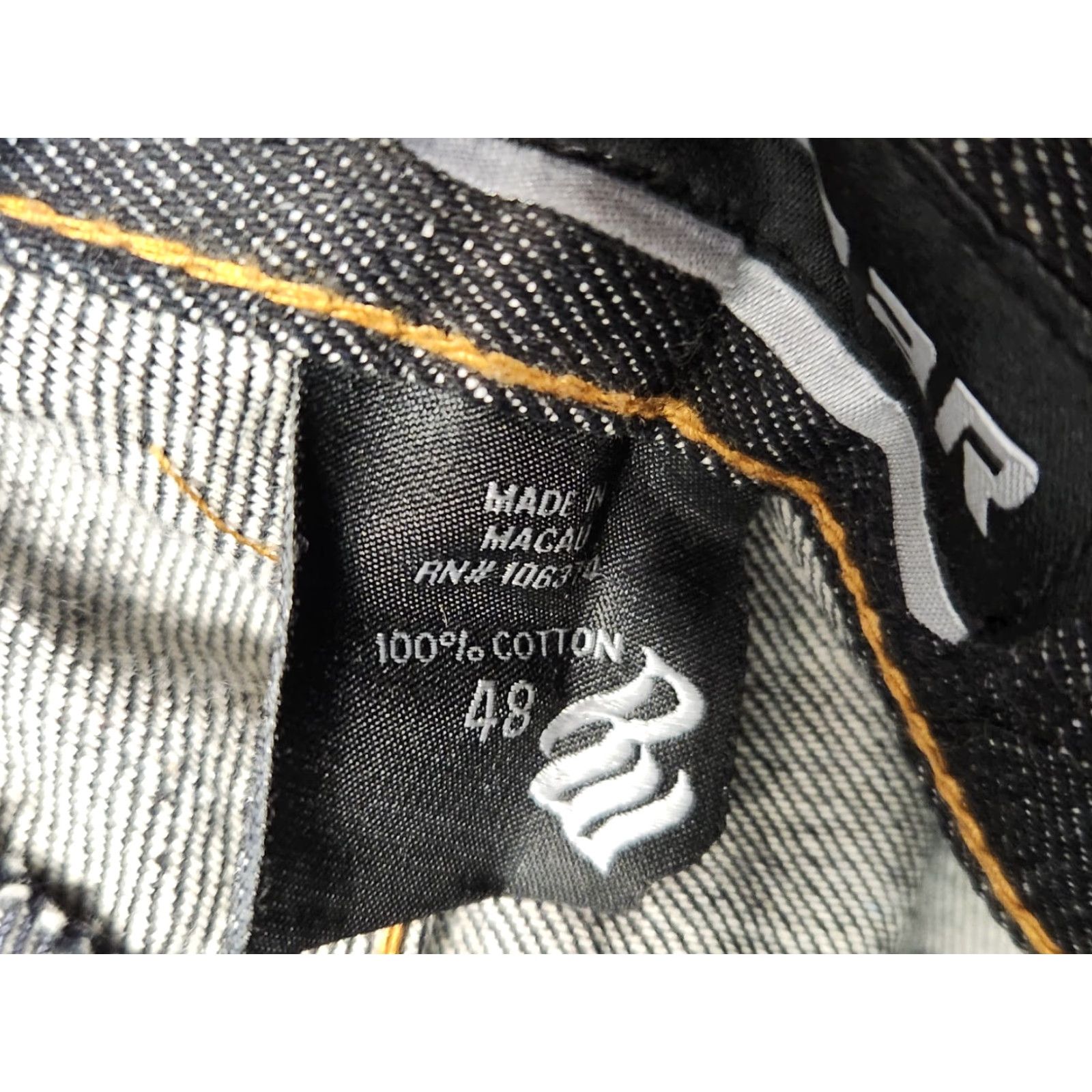 Rocawear VINTAGE Rocawear Wide-Leg Jeans 90s Skater Grunge Hip Hop 5-Pocket Denim Black 48 Mens Size US 32 / EU 48 - 4 Thumbnail