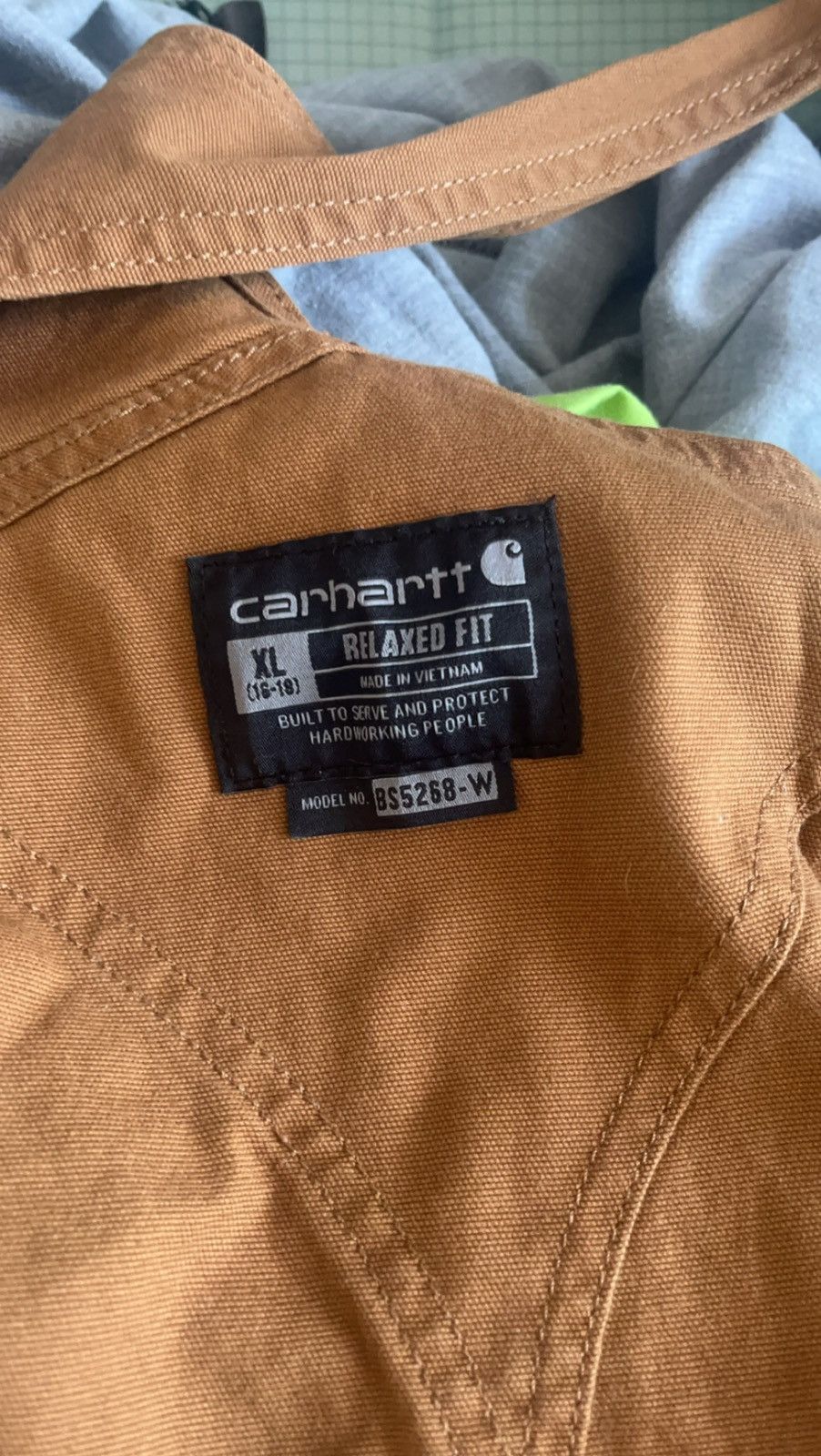 Carhartt CARRHART SHORTS OVERALLS Size US 36 / EU 52 - 2 Thumbnail