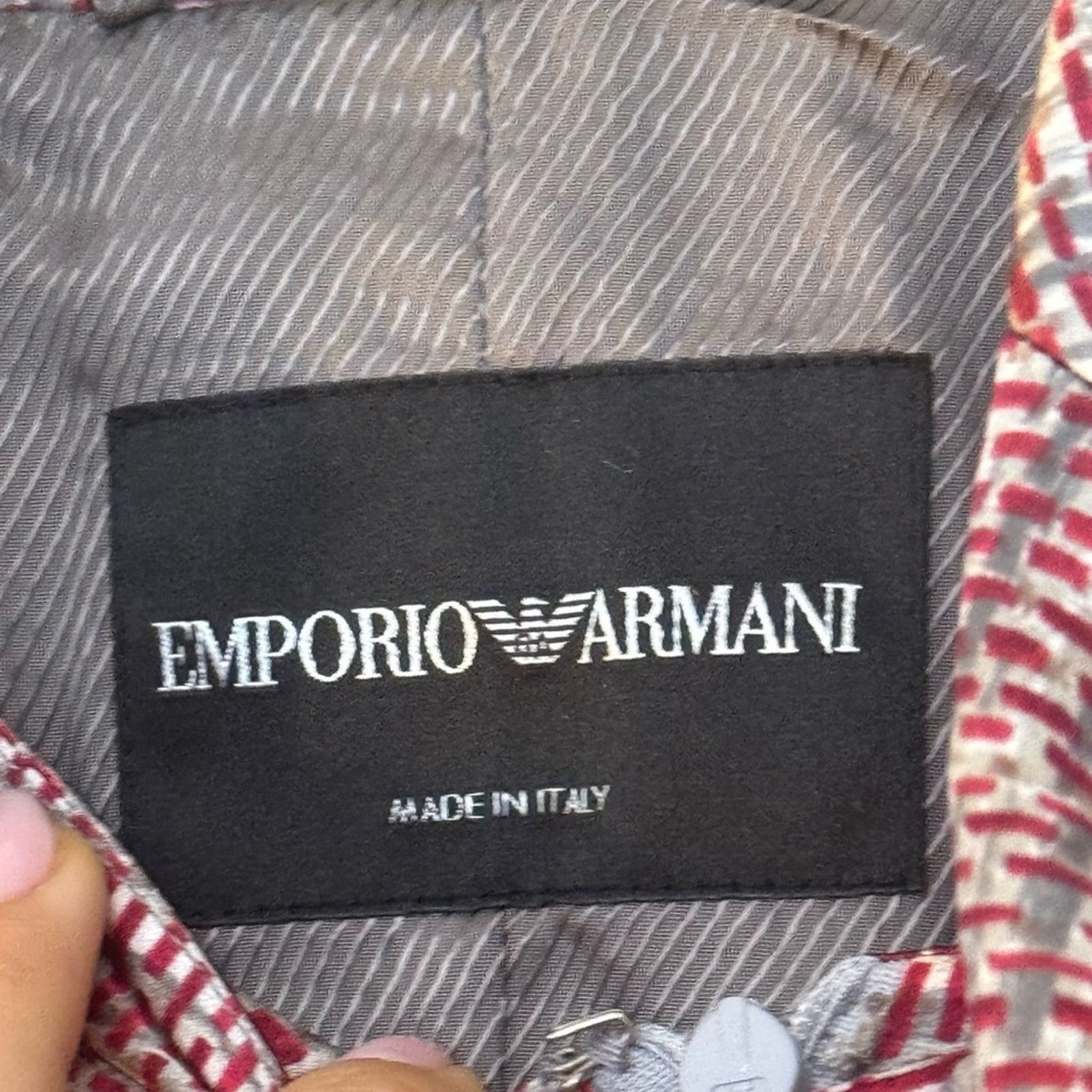 Emporio Armani Emporio Armani Fuschia Silk Set Blazer and Blouse Size S / US 4 / IT 40 - 3 Thumbnail